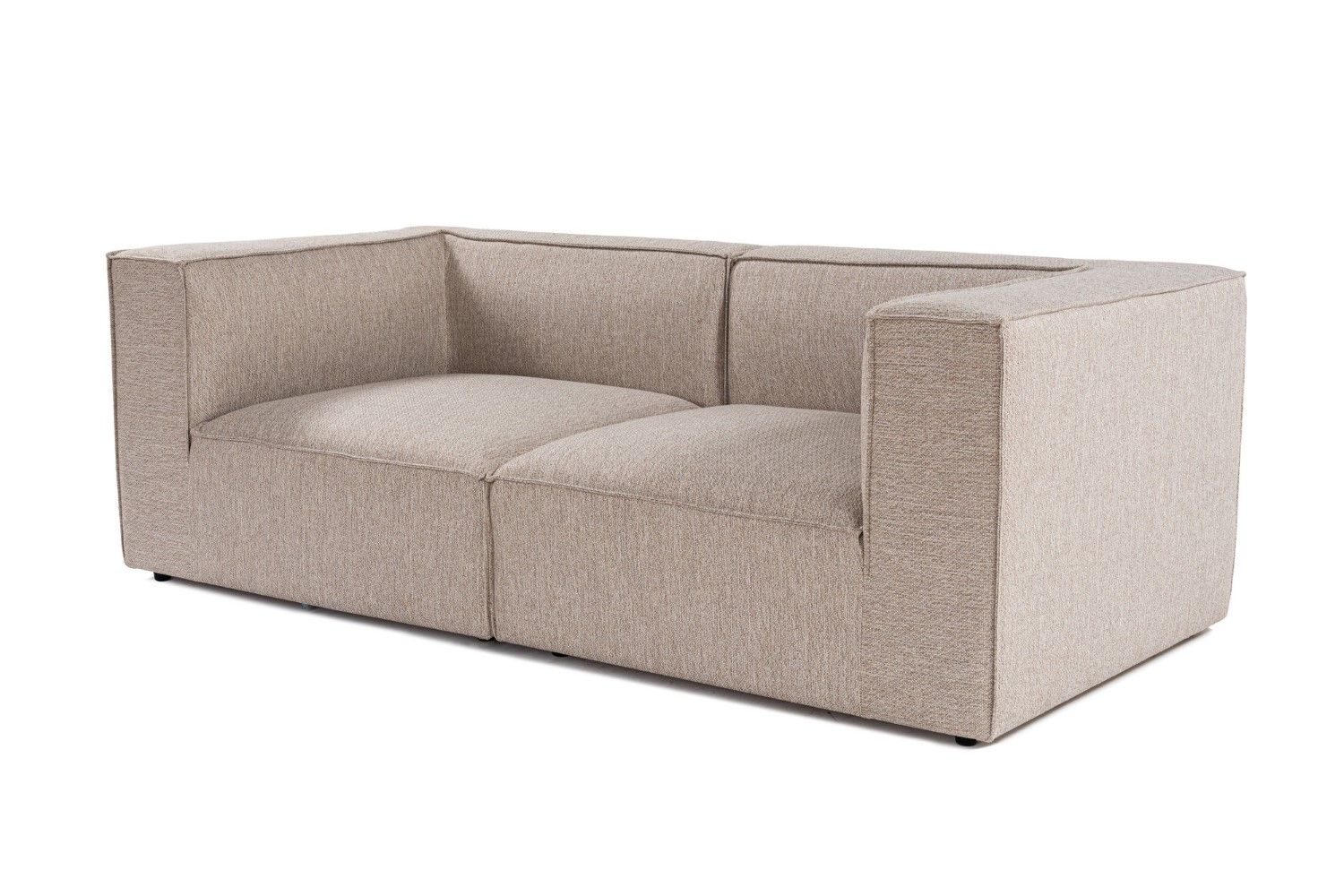 2-Sitzer-Sofa Sora – Mikrofaser Linen | Cappuccino & Beige 2-Sitzer-Sofa Sora – Mikrofaser Linen | Cappuccino & Beige