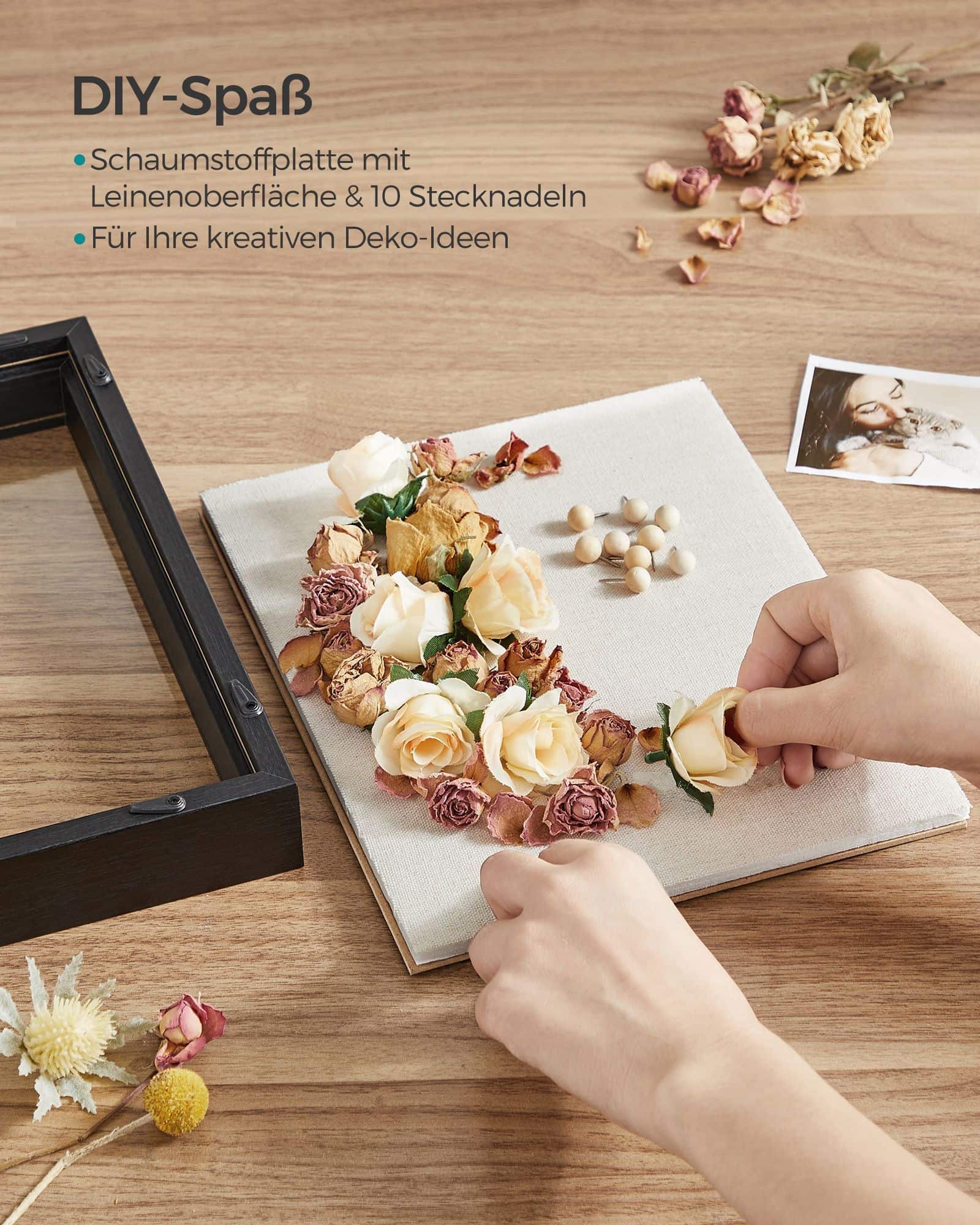 Bilderrahmen DIY Geschenkidee schwarz Bilderrahmen DIY Geschenkidee schwarz