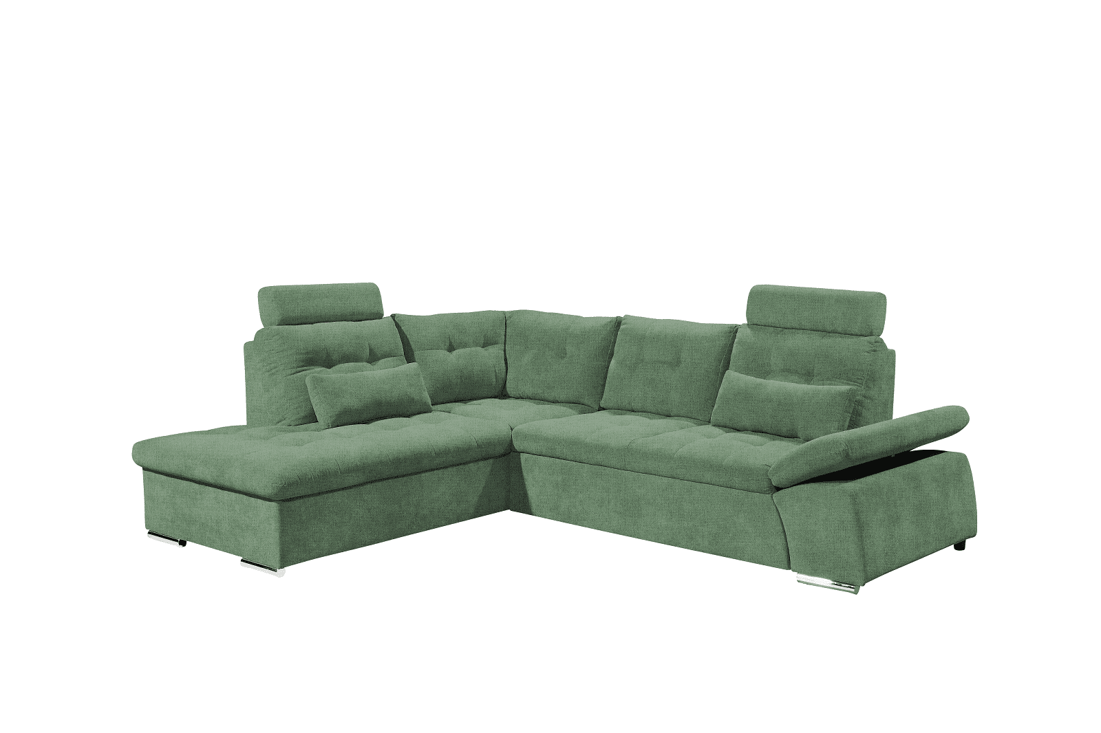 Ecksofa Medan von Ed Exciting Design Winter Moss – Modernes Sofa mit Schlaffunktion & Glow Mikrofaser Ecksofa Medan von Ed Exciting Design Winter Moss – Modernes Sofa mit Schlaffunktion & Glow Mikrofaser