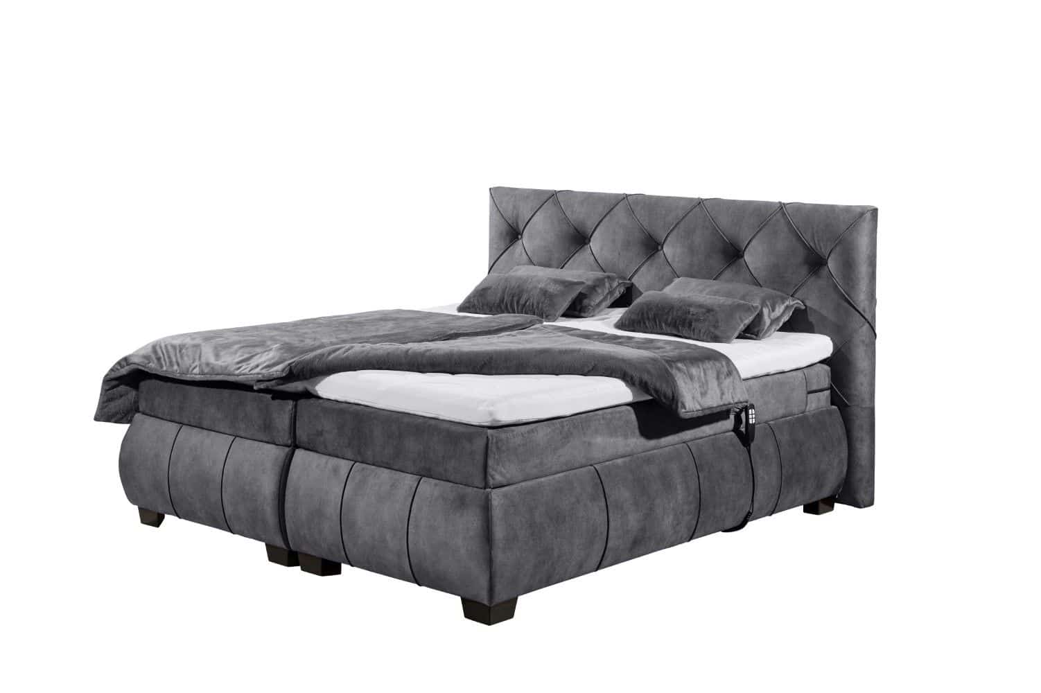 ED Exciting Design Boxspringbett Sanur 180x200 | Salvador Samthaptik ED Exciting Design Boxspringbett Sanur 180x200 | Salvador Samthaptik