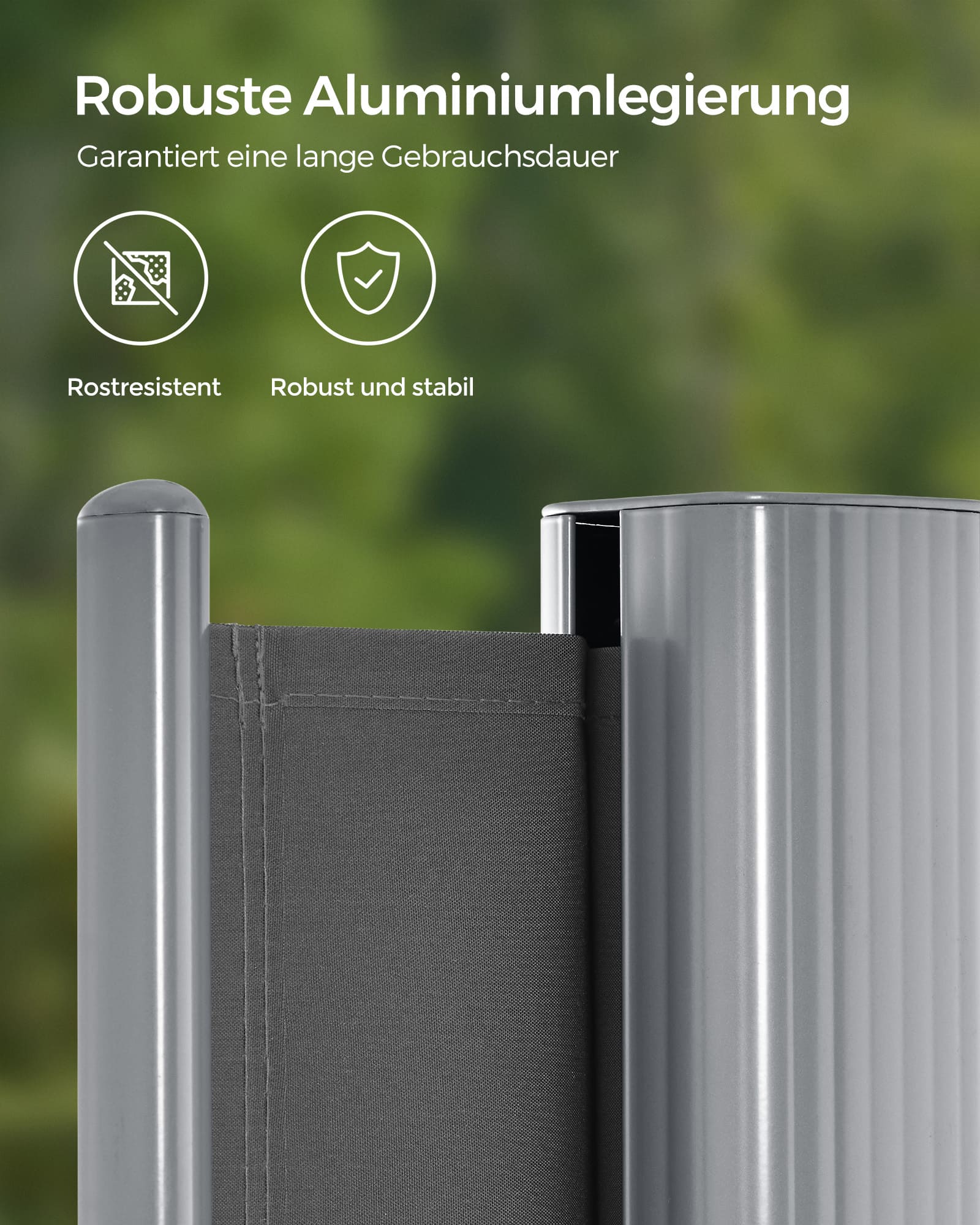 Seitenmarkise 200 x 350 cm Anthrazit-B34GSA205G Seitenmarkise 200 x 350 cm Anthrazit-B34GSA205G