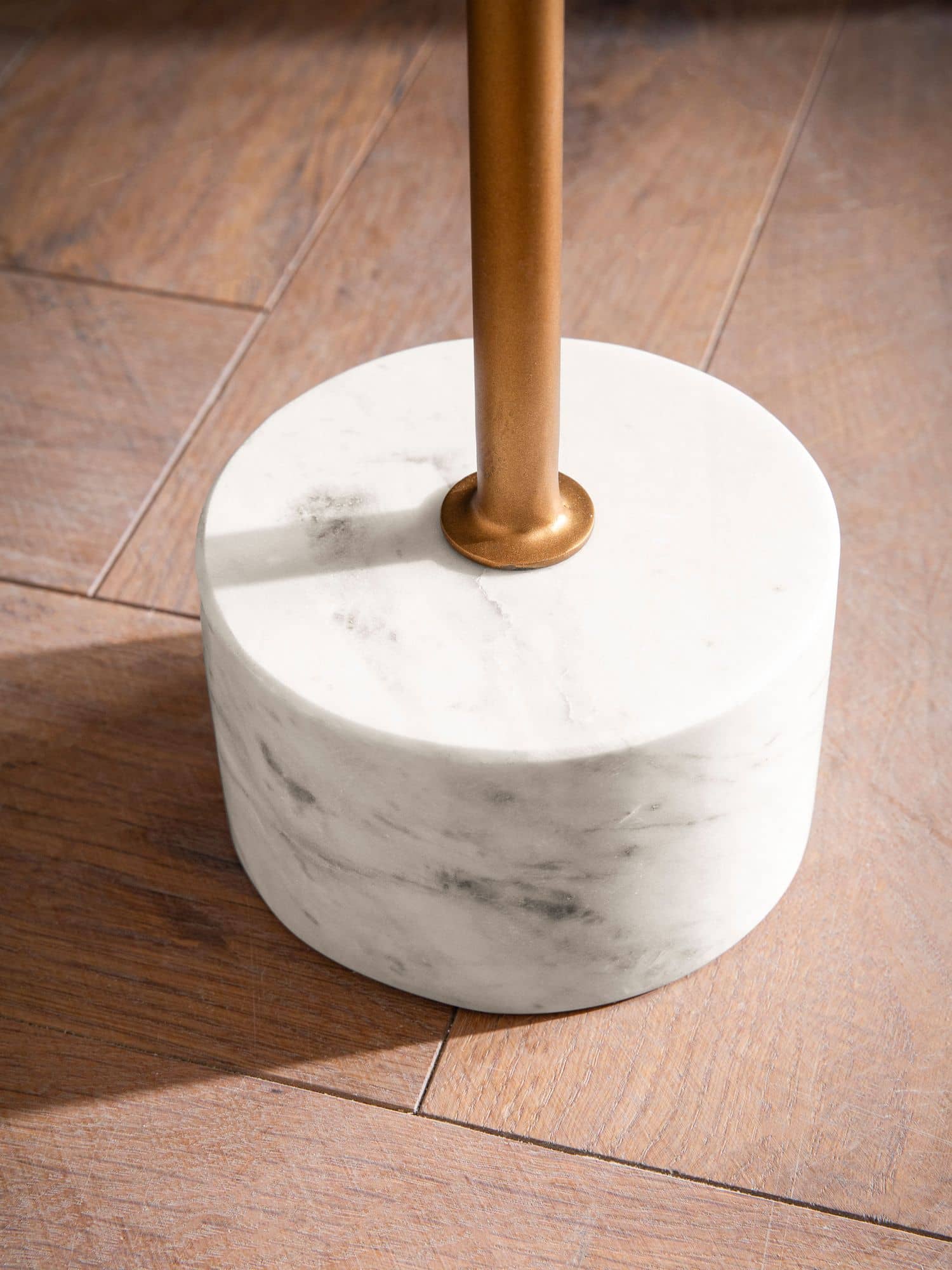 Beistelltisch Echter Marmor Metall 30x30x55 Beistelltisch Echter Marmor Metall 30x30x55