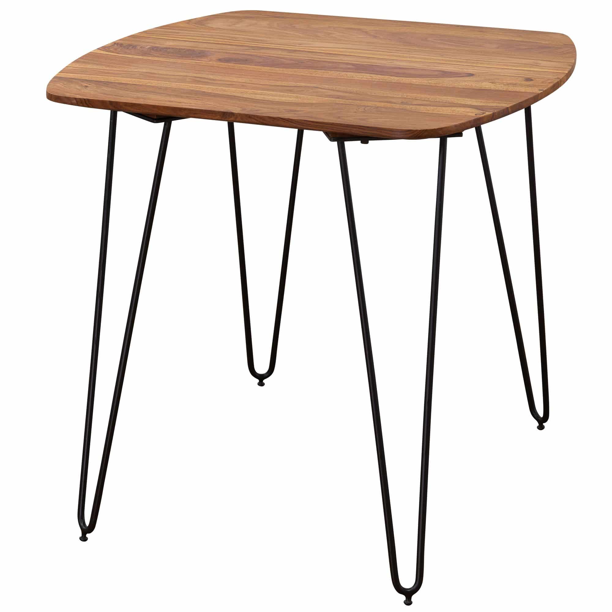 Esszimmertisch 80x80x76 cm Sheesham Massivholz Esszimmertisch 80x80x76 cm Sheesham Massivholz