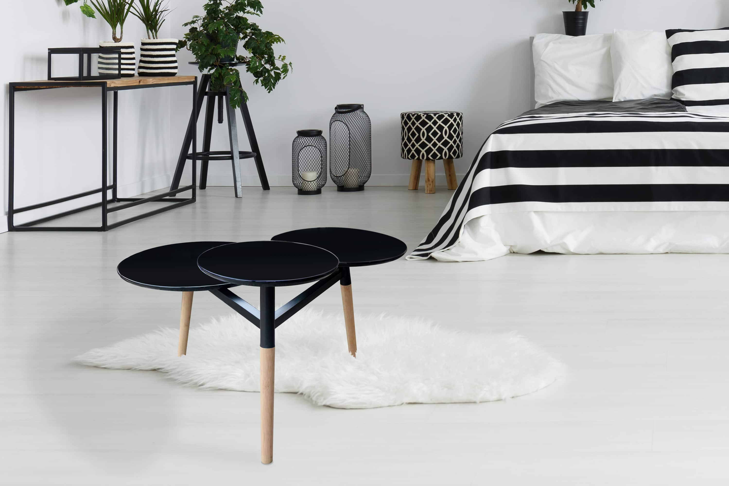 Beistelltisch Butler 310 Schwarz