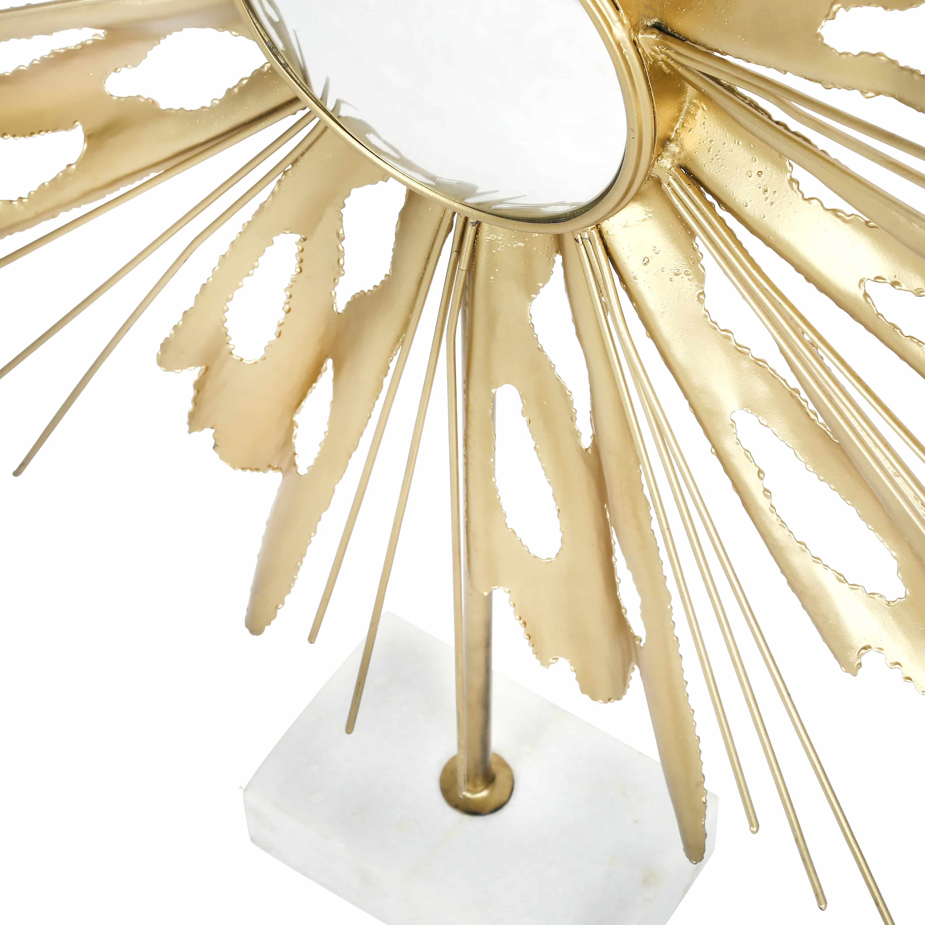 Skulptur Ambriz 287 Gold / Weiß