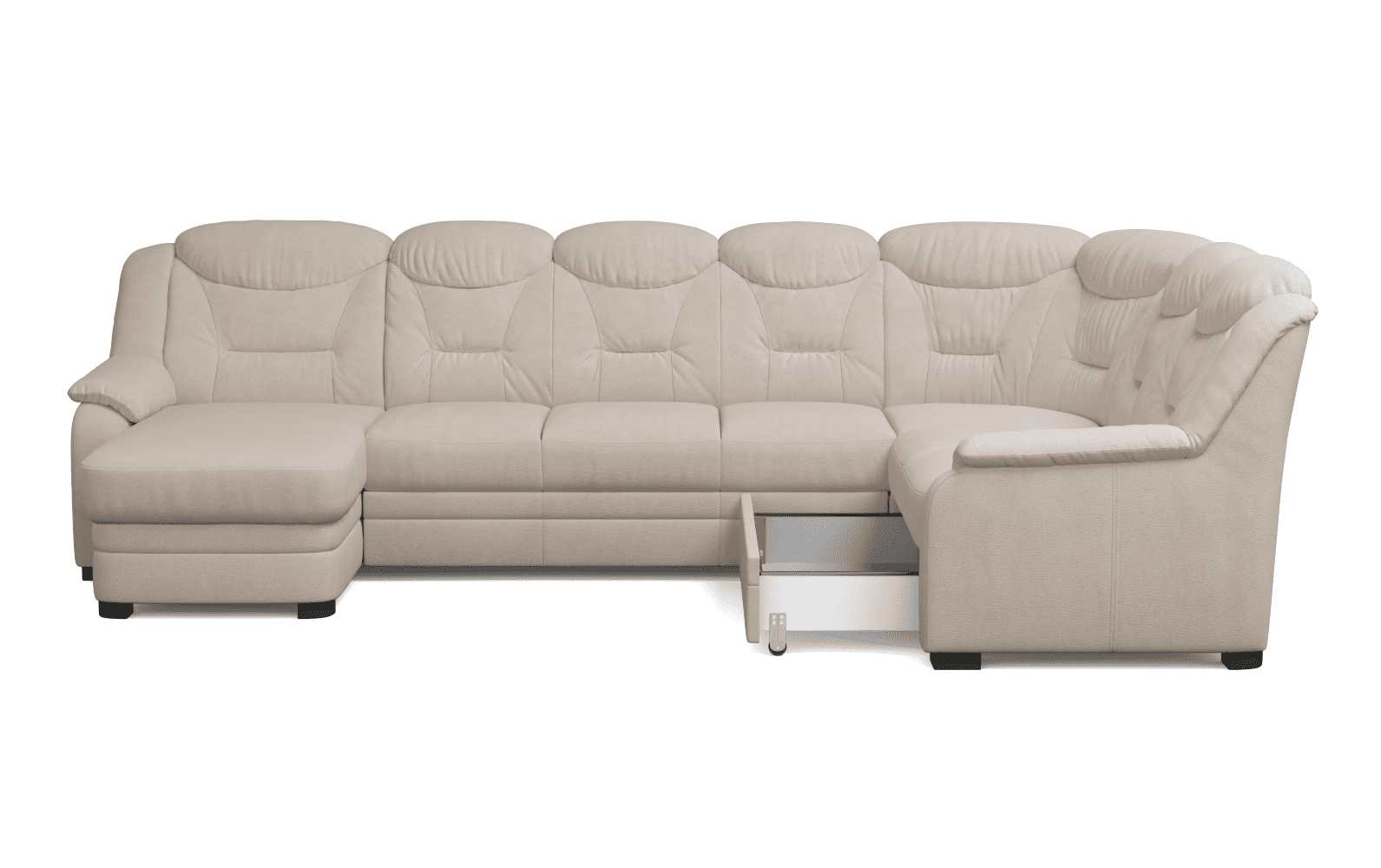 Wohnlandschaft Marcus mit Schlaffunktion & Bettkasten - Cotta Wohnlandschaft Marcus mit Schlaffunktion & Bettkasten - Cotta