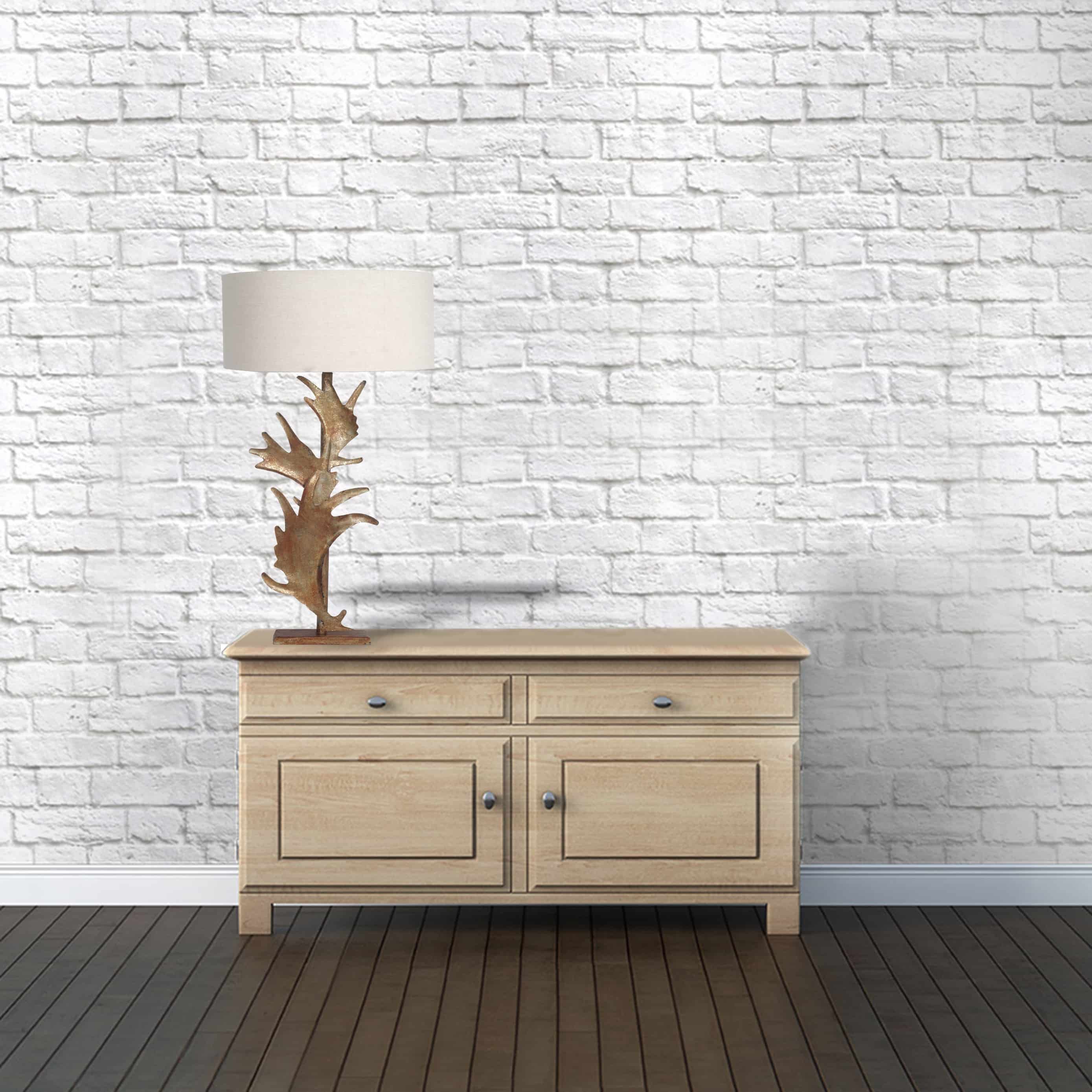 Tischlampe Winter Art Large Burnished Gold Tischlampe Winter Art Large Burnished Gold