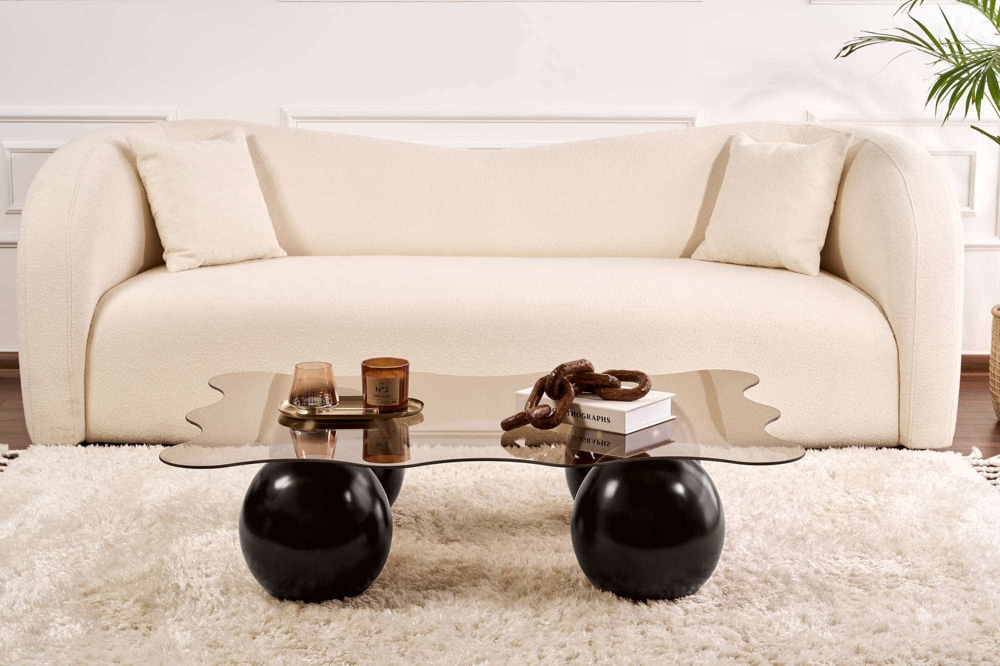 Noxa - schwarz, grau - Couchtisch Noxa - schwarz, grau - Couchtisch