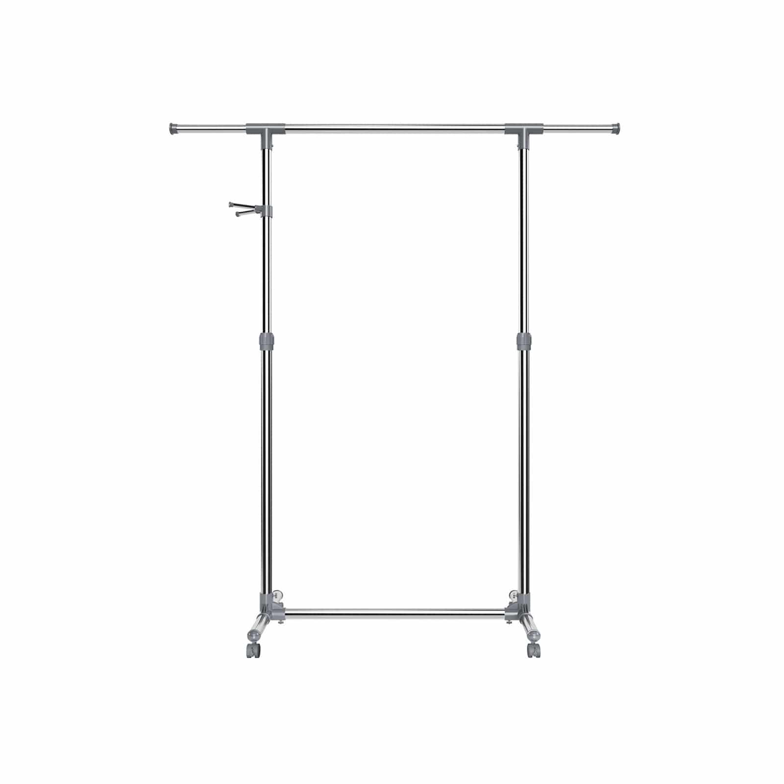 Ausziehbarer Kleiderständer Grau-LLR01G