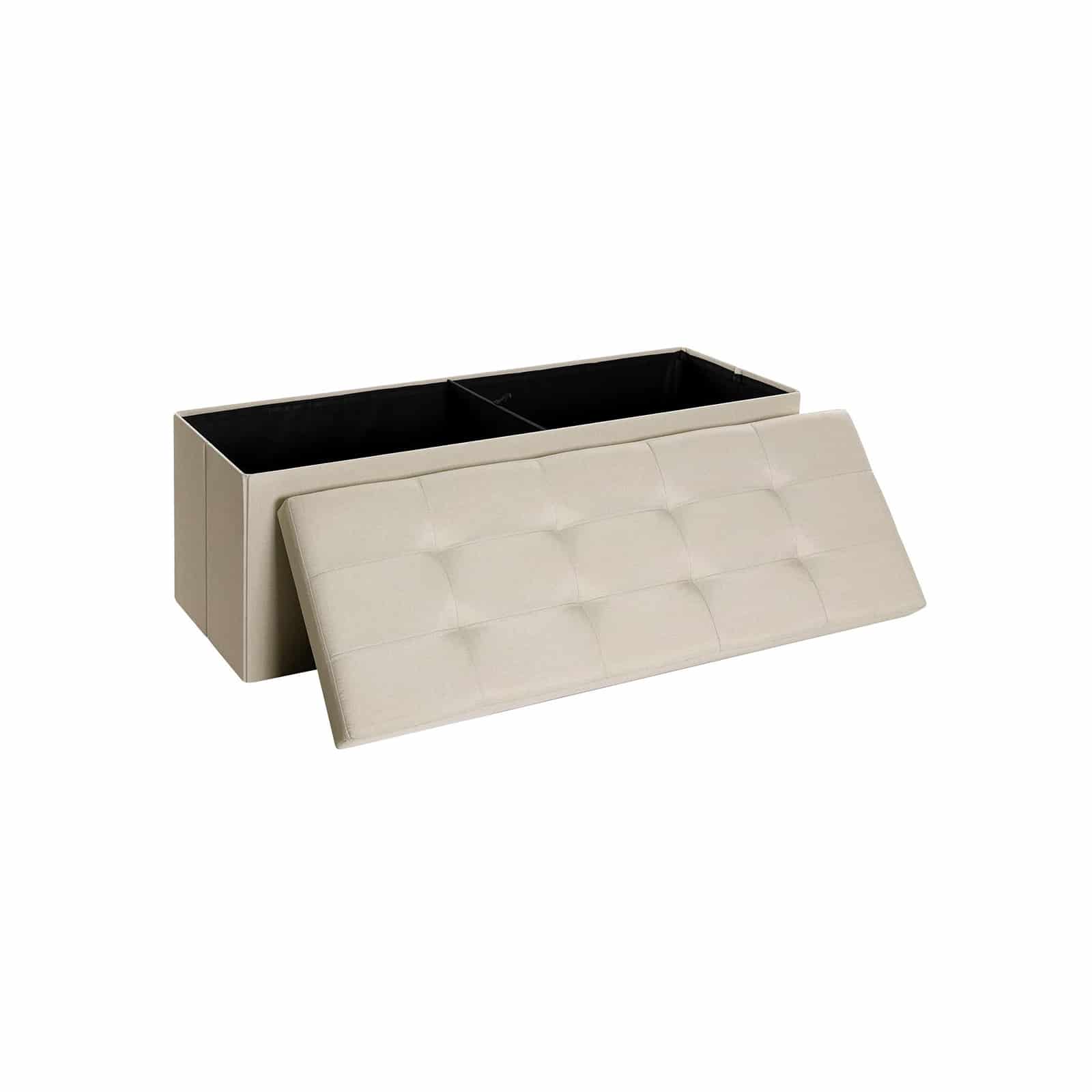 Sitzbank mit Stauraum Beige-LSF77BE Sitzbank mit Stauraum Beige-LSF77BE