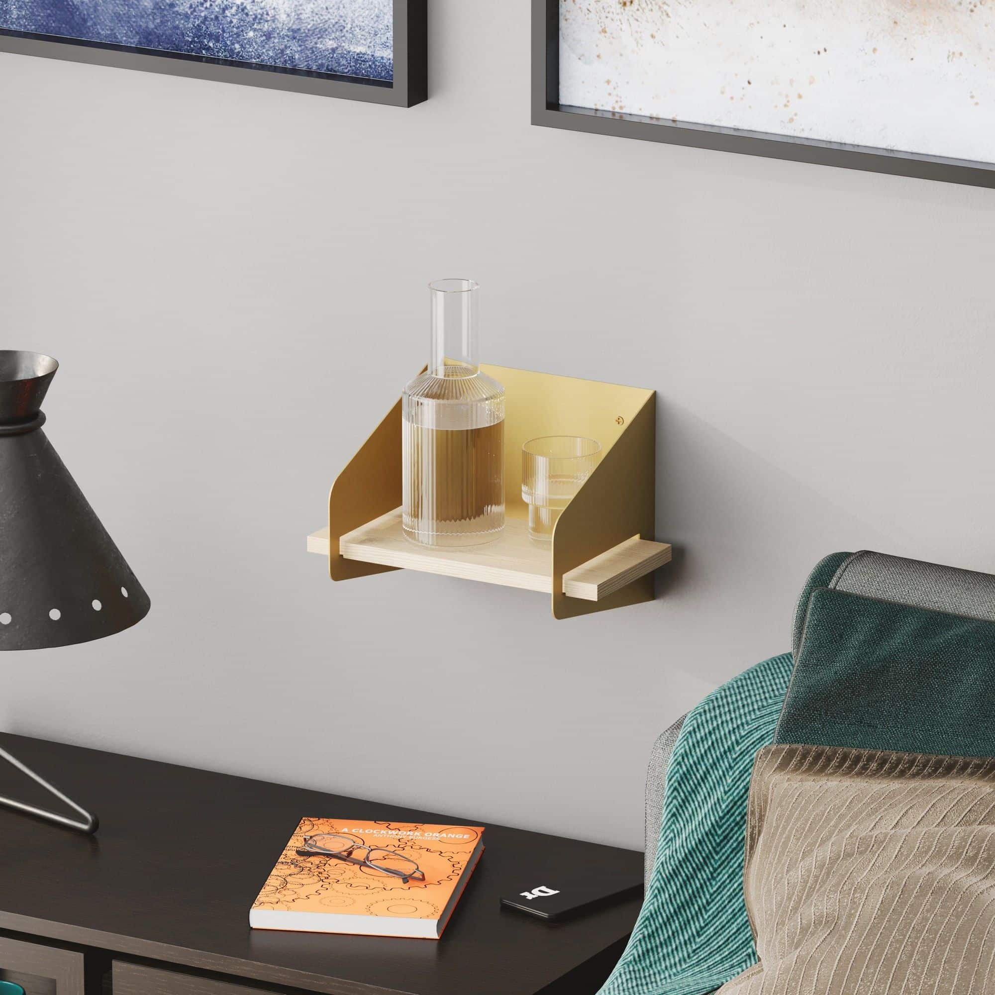 Short Arm - gold - Wandregal Short Arm - gold - Wandregal