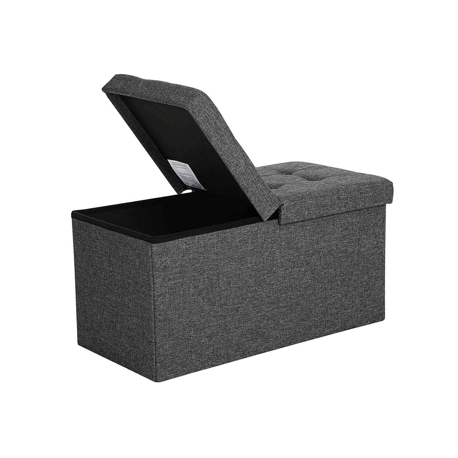 Sitzbank mit Klappdeckel 76 cm Dunkelgrau-B34LSF46GYZ Sitzbank mit Klappdeckel 76 cm Dunkelgrau-B34LSF46GYZ