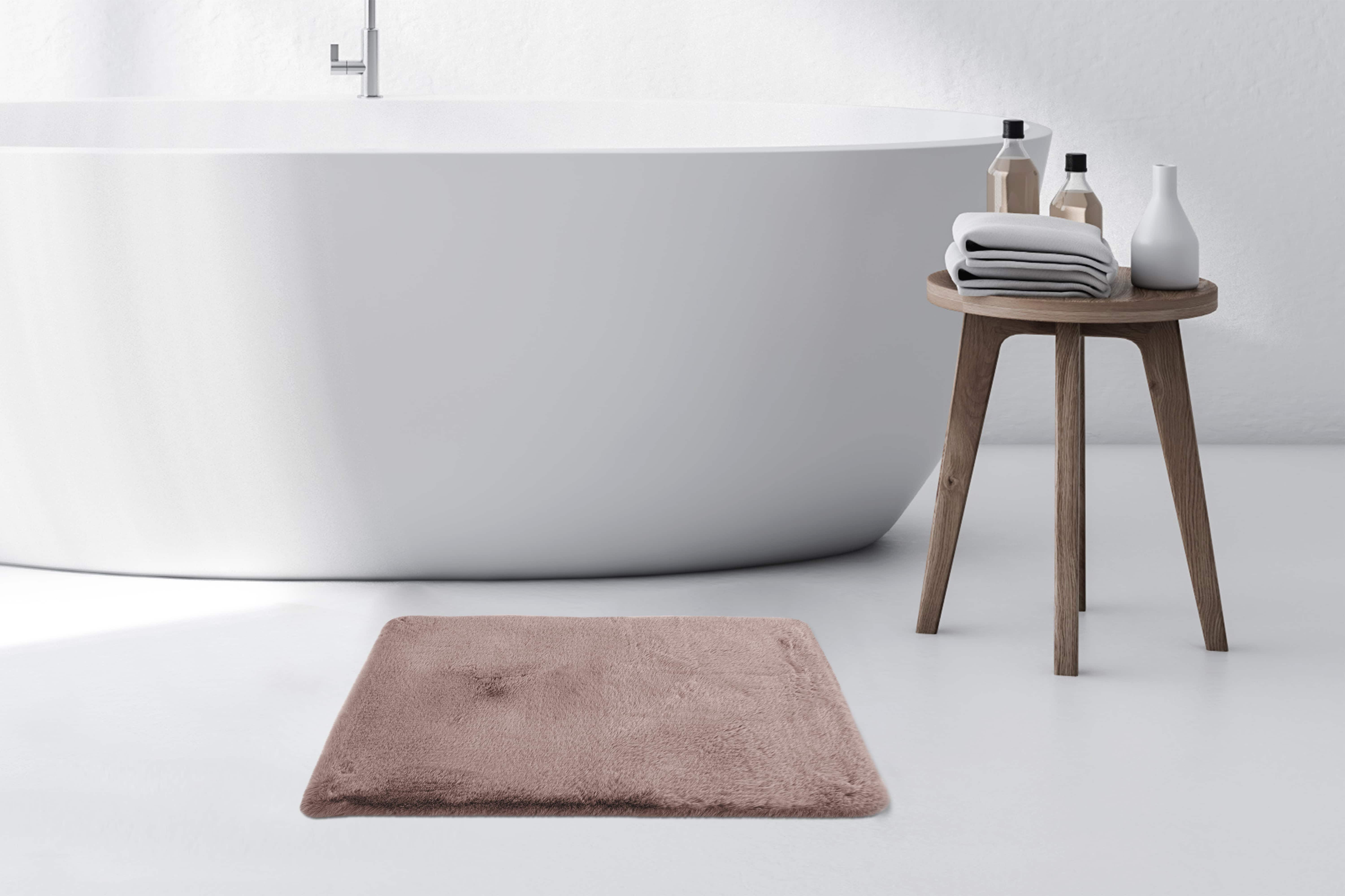 Badematte Rabbit 525 Rosa Ø 100cm RUND Badematte Rabbit 525 Rosa Ø 100cm RUND