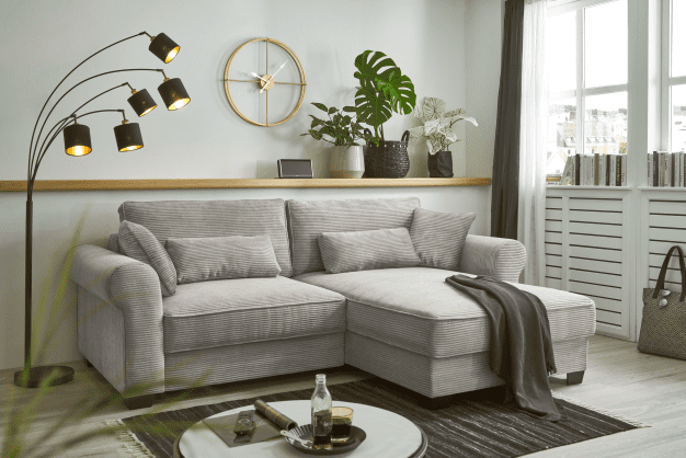 BlackRedWhite-Ecksofa-Angelina-mit-Schlaffunktion-Zoom-19-Dove-Cord-Stoff Verwandeln Sie Ihren Wohnraum mit dem BlackRedWhite Ecksofa Angelina in Zoom 19 Dove Cord-Stoff