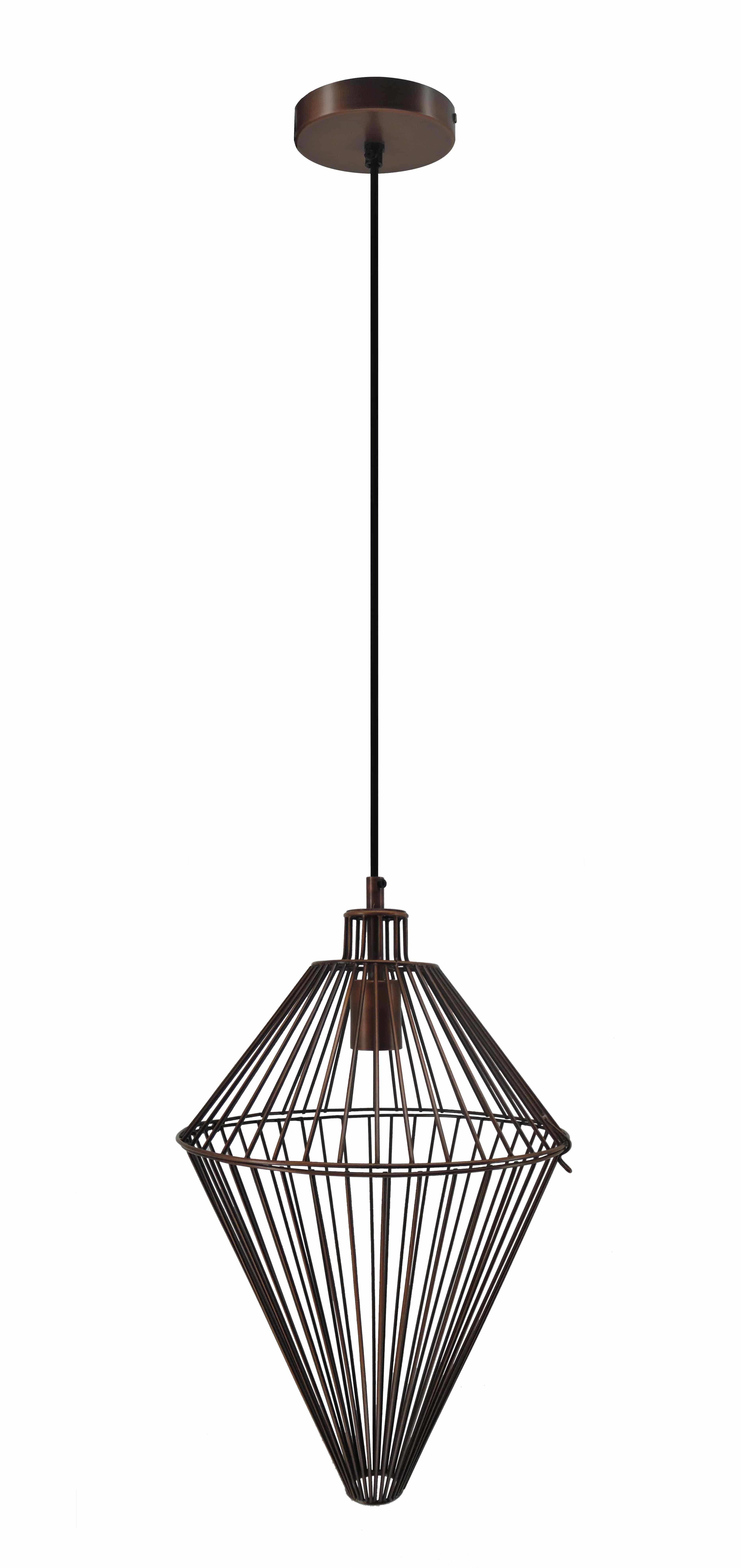 Hängelampe Delta Kupfer