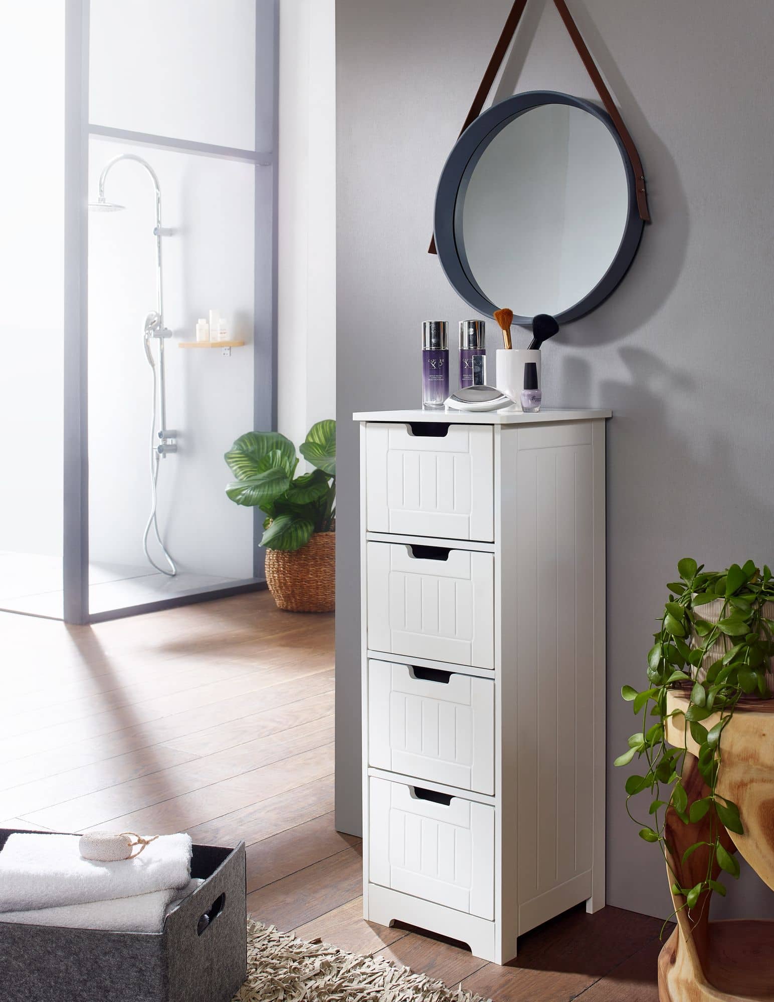 44723-WOHNLING-Design-Badschrank-LUIS-Landhaus-Stil-MDF-Holz-30-x-83-x-30-cm-weiss-2 Design Badschrank PATTI Landhaus-Stil MDF-Holz 30 x 83 x 30 cm weiß
