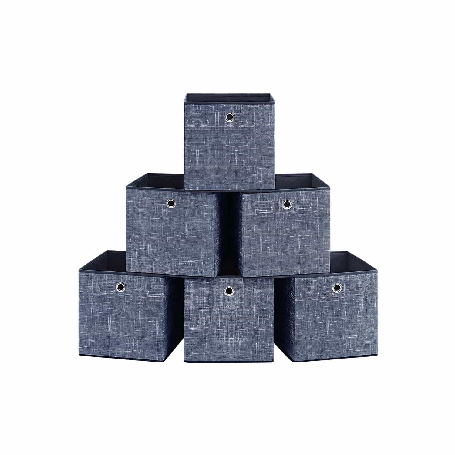 Aufbewahrungsbox 6er Set nebelblau-RFB006I01 Aufbewahrungsbox 6er Set nebelblau-RFB006I01