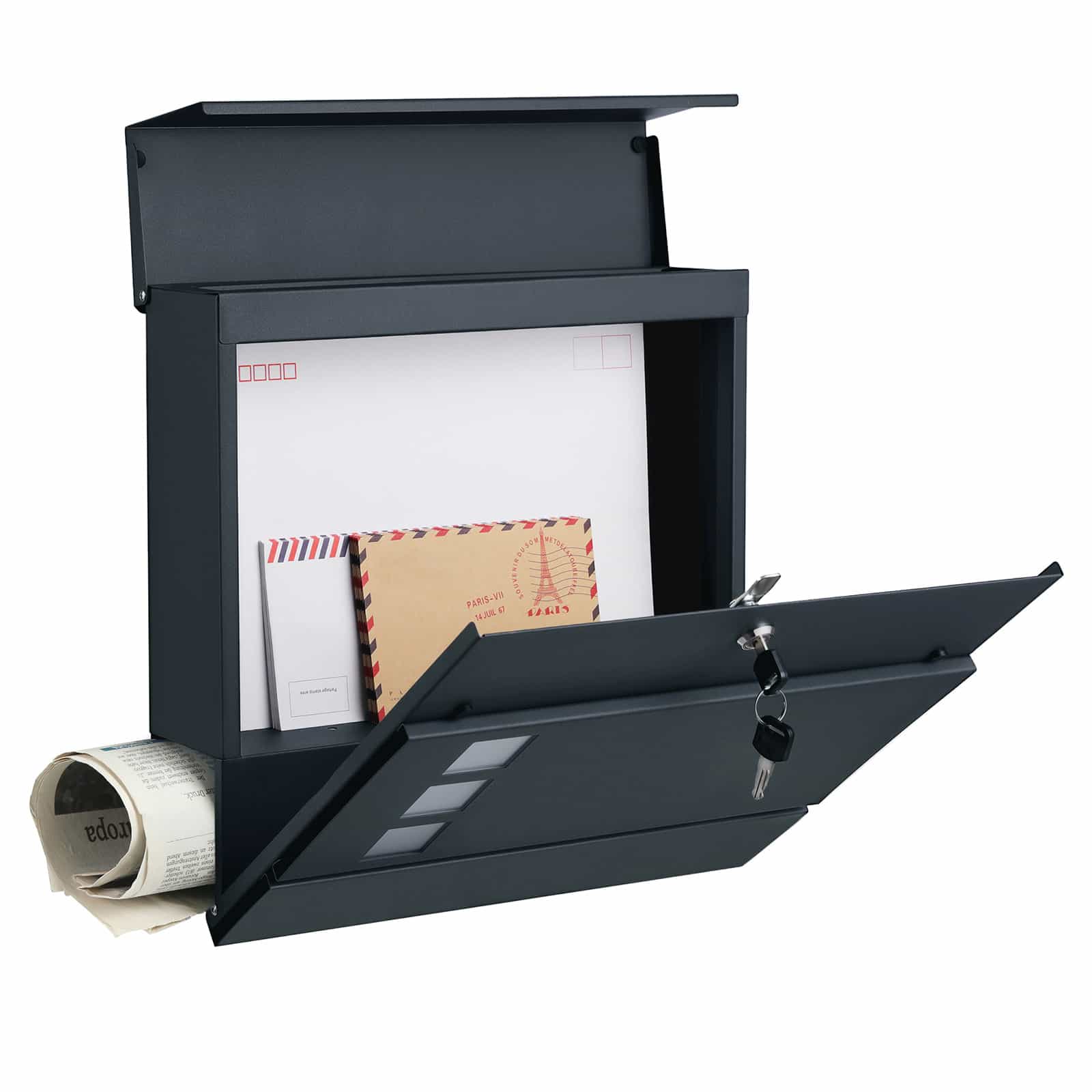 Briefkasten anthrazit-B34GMB052G01 Briefkasten anthrazit-B34GMB052G01