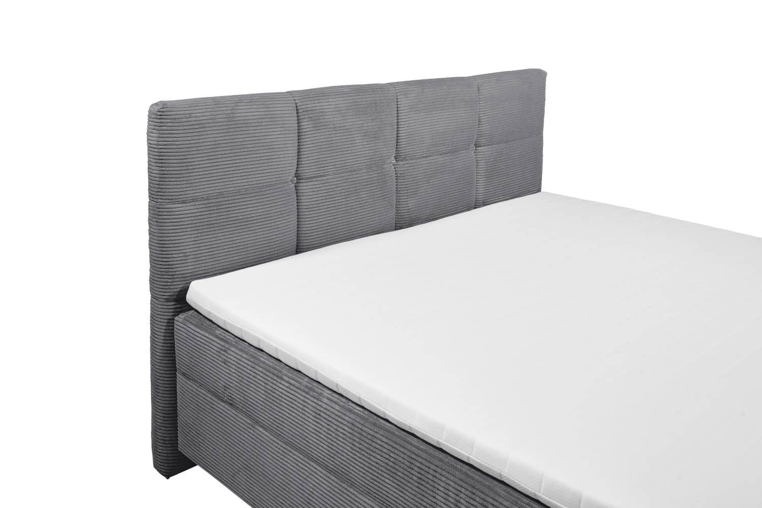 Boxspringbett Tijuana mit Bettkasten Breitcord Boxspringbett Tijuana mit Bettkasten Breitcord