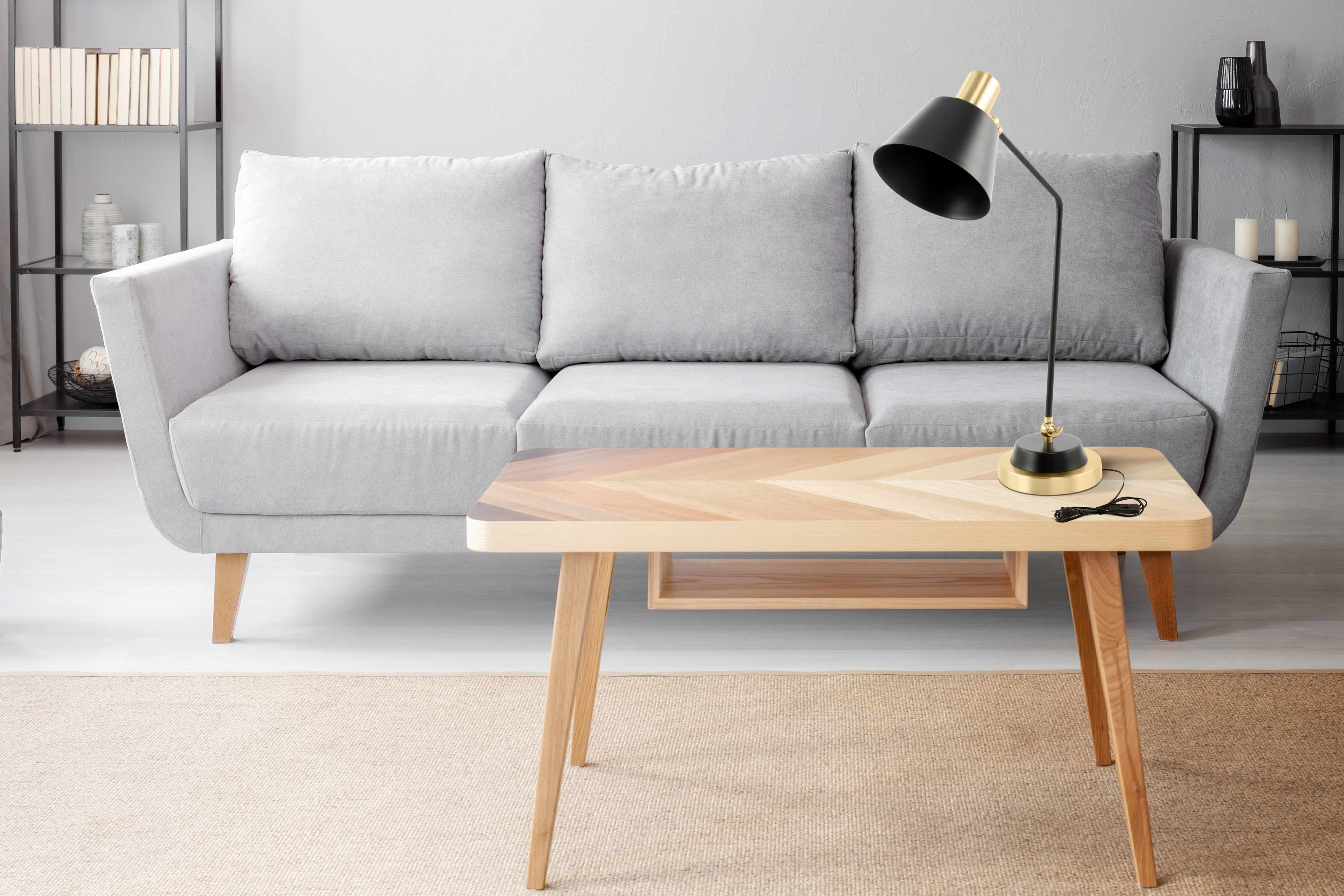 Tischlampe Triumph 125 Silber / Schwarz Tischlampe Triumph 125 Silber / Schwarz