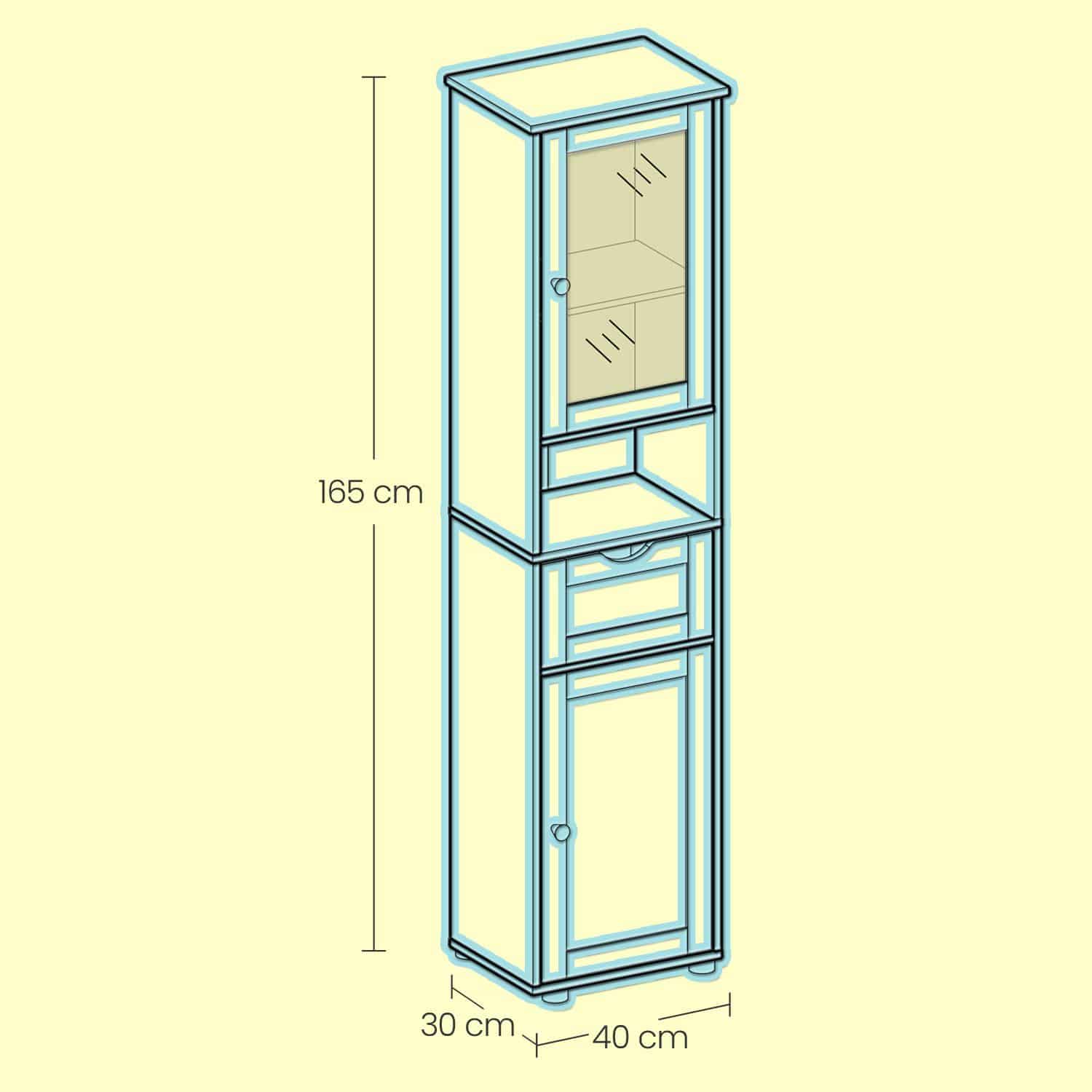 Badezimmerschrank, Badschrank, Hochschrank Badezimmerschrank, Badschrank, Hochschrank