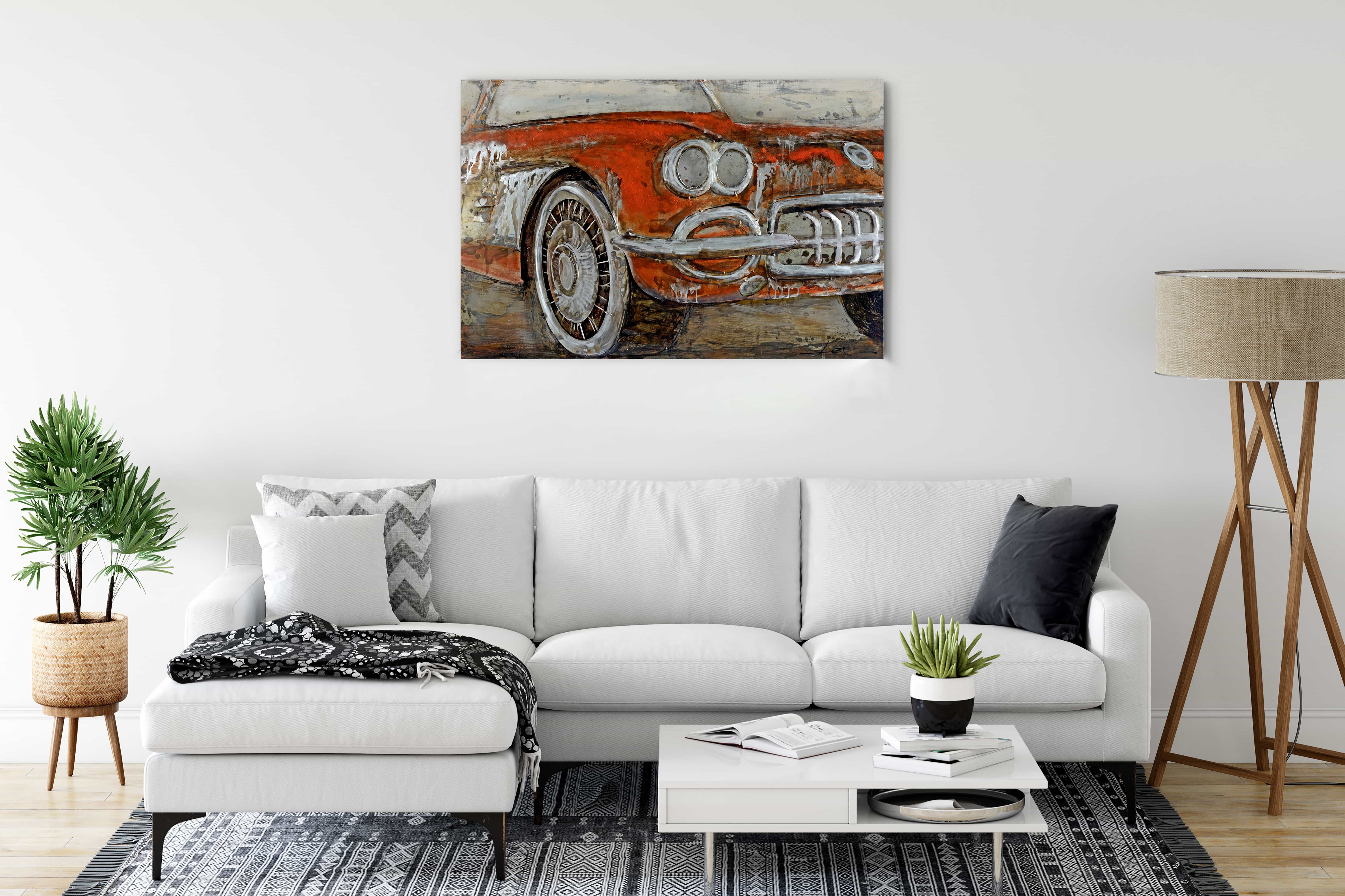 Metall Wandbild Used Car I 120cm x 80cm Metall Wandbild Used Car I 120cm x 80cm