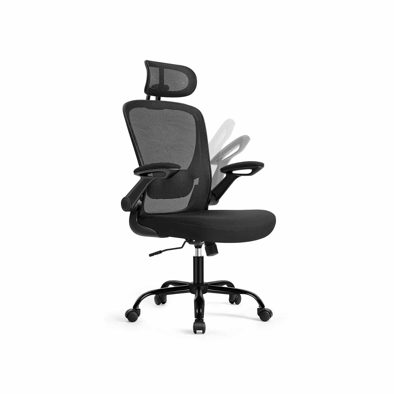 Bürostuhl ergonomisch mit Mesh tintenschwarz Bürostuhl ergonomisch mit Mesh tintenschwarz