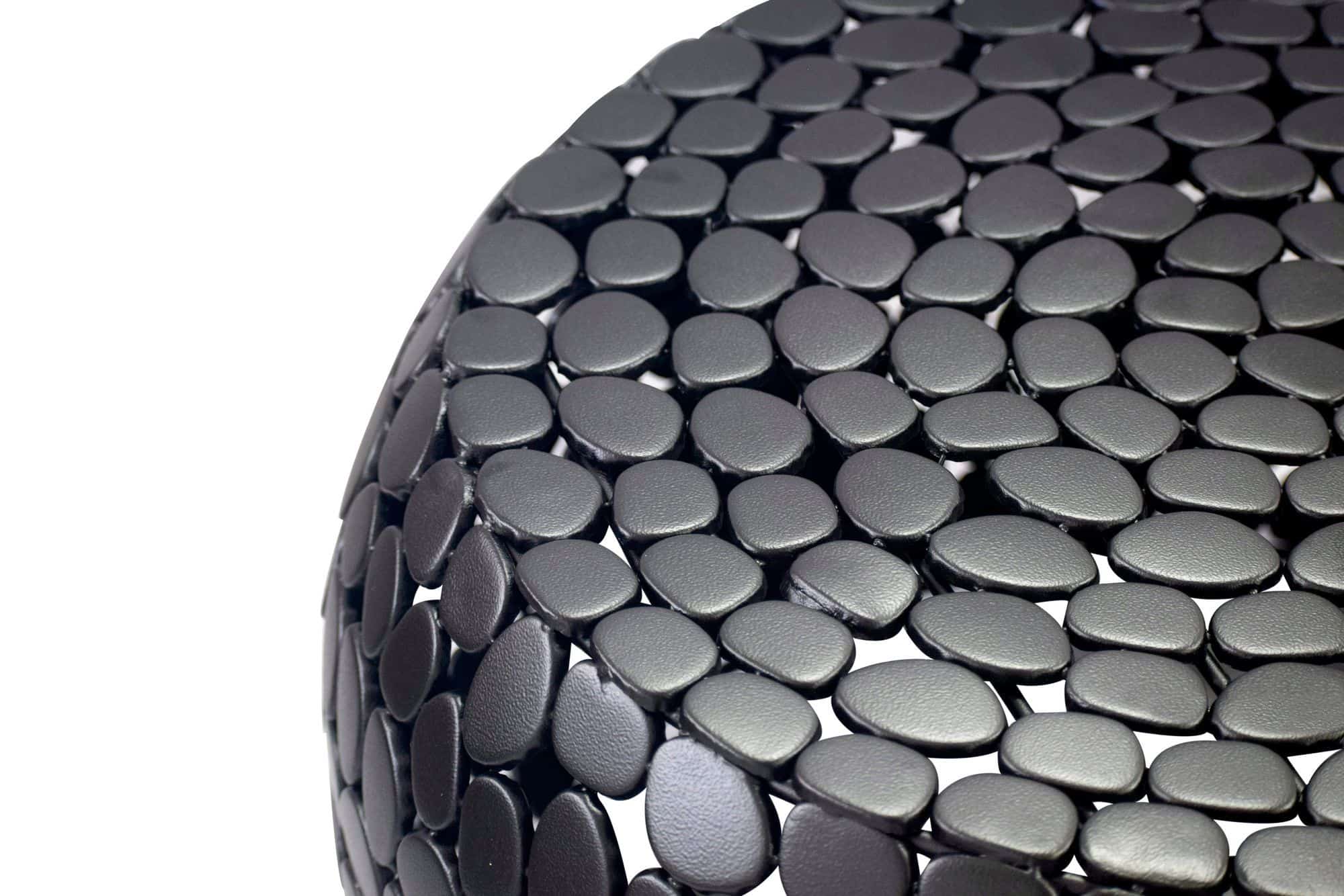 Couchtisch Aluminium schwarz rund 66x32 cm - Design Sofatisch Wohnzimmer - Moderner Wohnzimmertisch Metall - Runder Loungetisch - Alu Beistelltisch Handmade Couchtisch Aluminium schwarz rund 66x32 cm - Design Sofatisch Wohnzimmer - Moderner Wohnzimmertisch Metall - Runder Loungetisch - Alu Beistelltisch Handmade