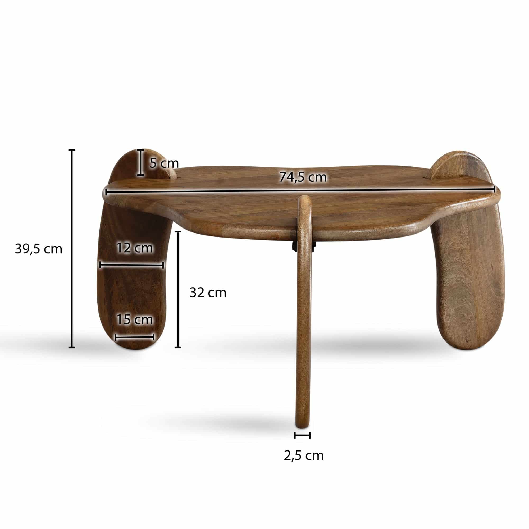 Couchtisch 78x78x39 Couchtisch 78x78x39