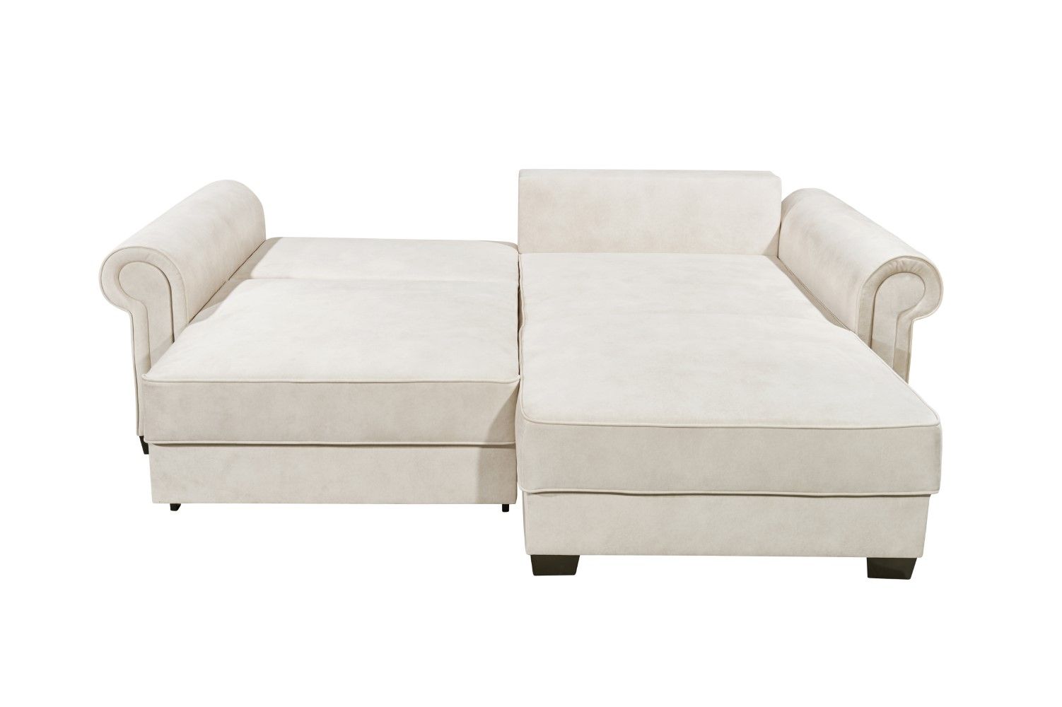 Sofa Colonia – ED Exciting Design – Cream | Mikrovelours Salvador |beidseitig montierbar