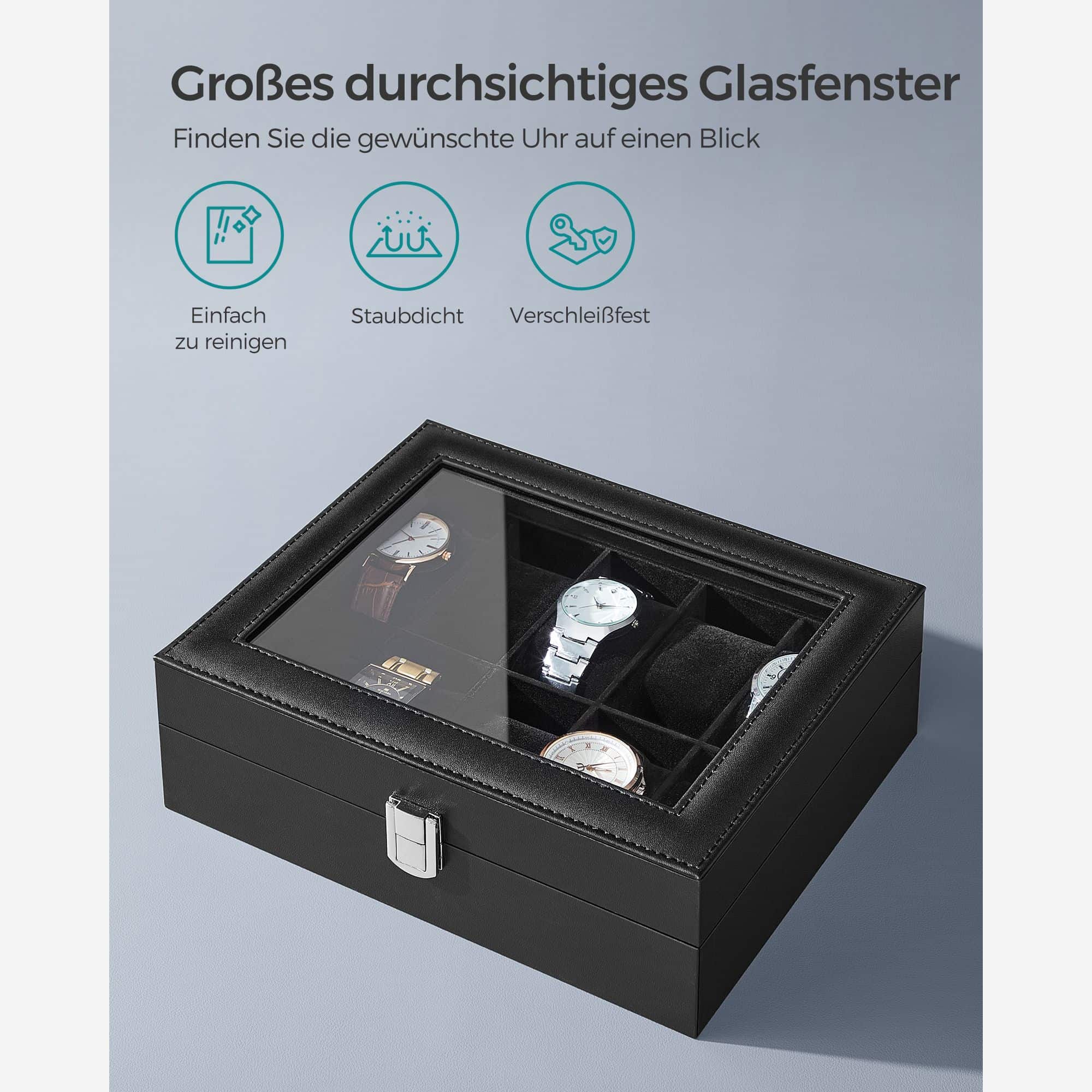 Uhrenbox für 10 Uhren-JWB010B02 Uhrenbox für 10 Uhren-JWB010B02