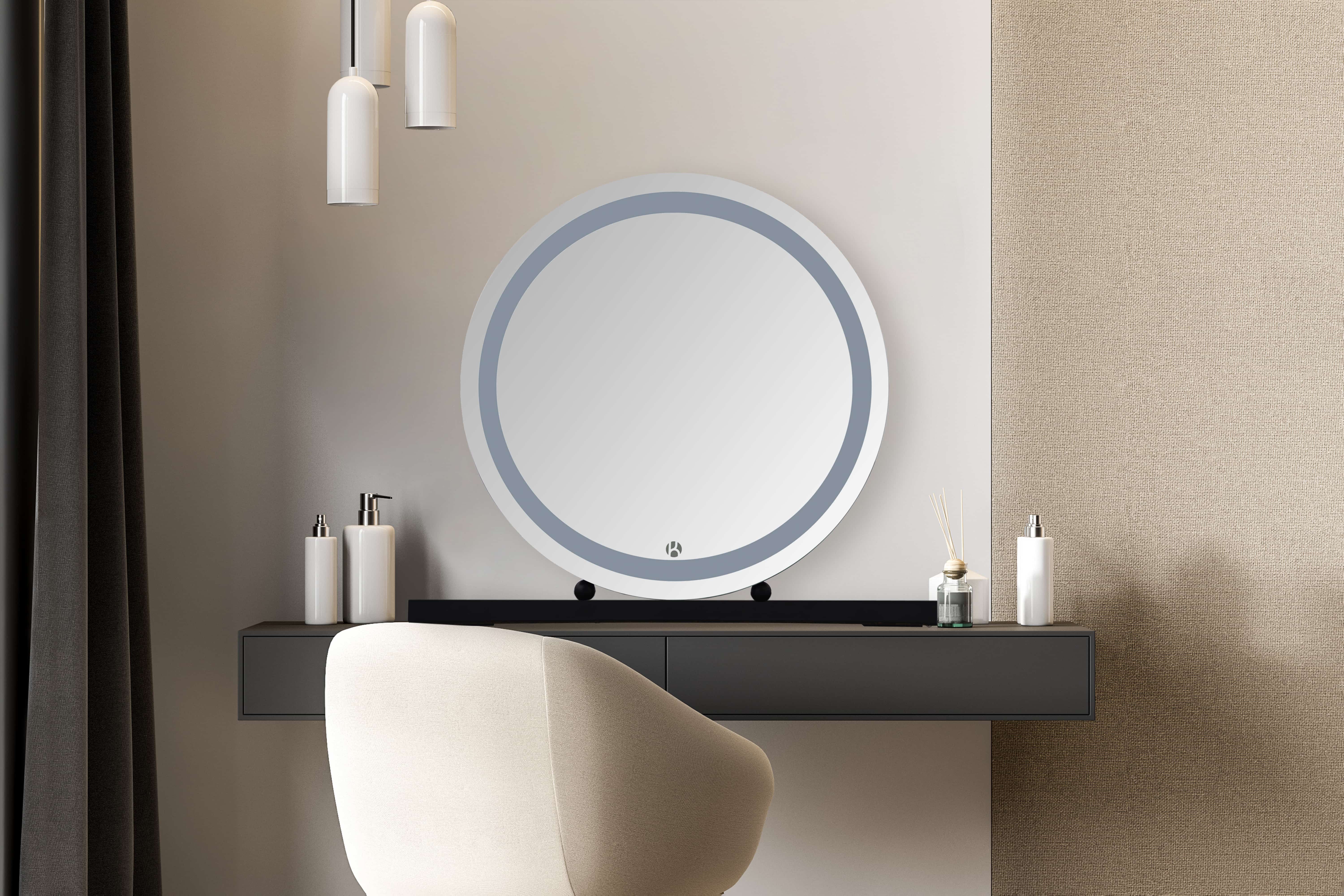 LED Schminkspiegel Glamory 125 Weiß LED Schminkspiegel Glamory 125 Weiß