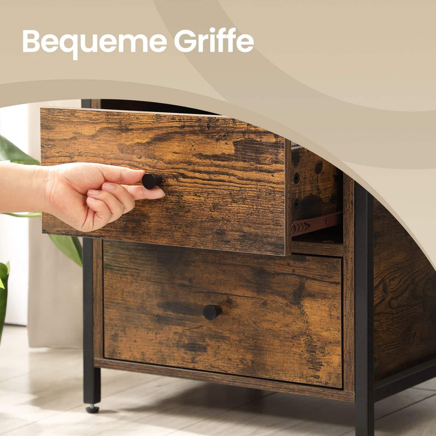 Nachttisch 45 x 45 x 60 cm