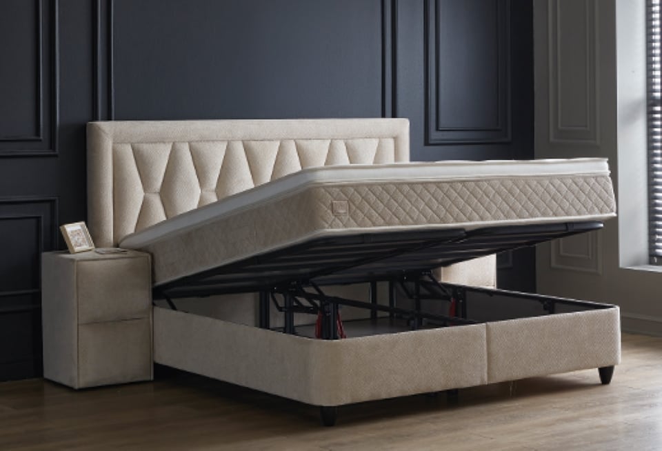 4Vvnwy0PddpJqh Entspanntes Schlafen: Boxspringbett Azura für dein Zuhause