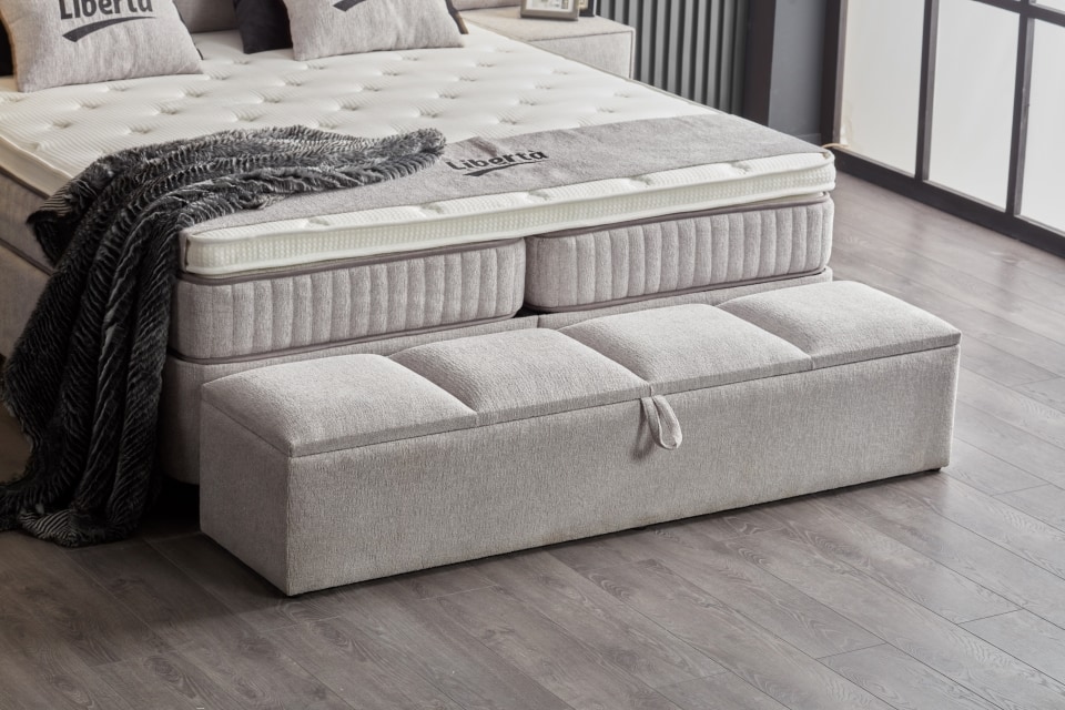 LIBERTA_24776-kopya ABC Bedding: Boxspringbett Liberta für erholsamen Schlaf