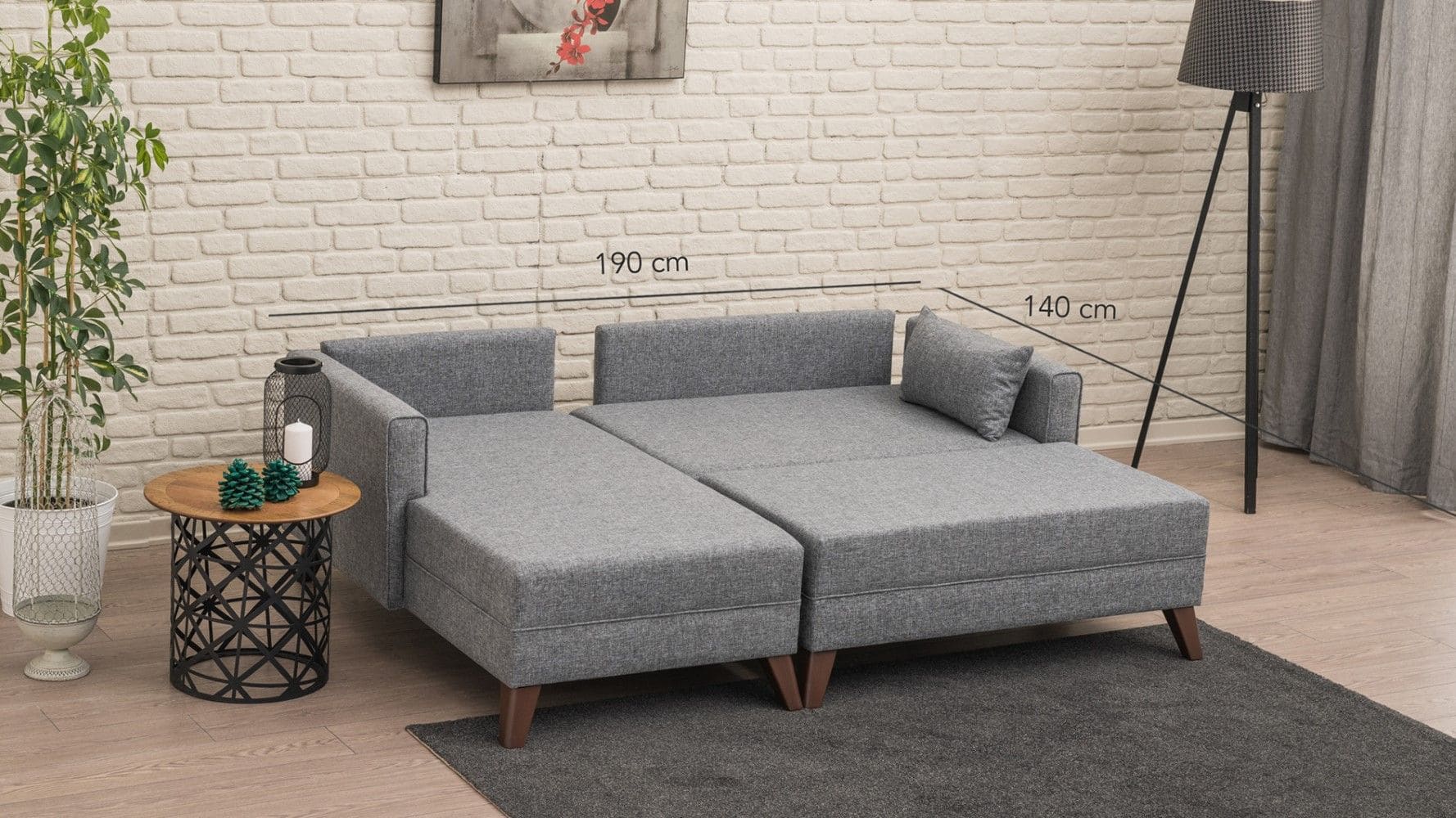 Kleines Bella Ecksofa mit Hocker – Die perfekte Lösung für kleine Räume Kleines Bella Ecksofa mit Hocker – Die perfekte Lösung für kleine Räume