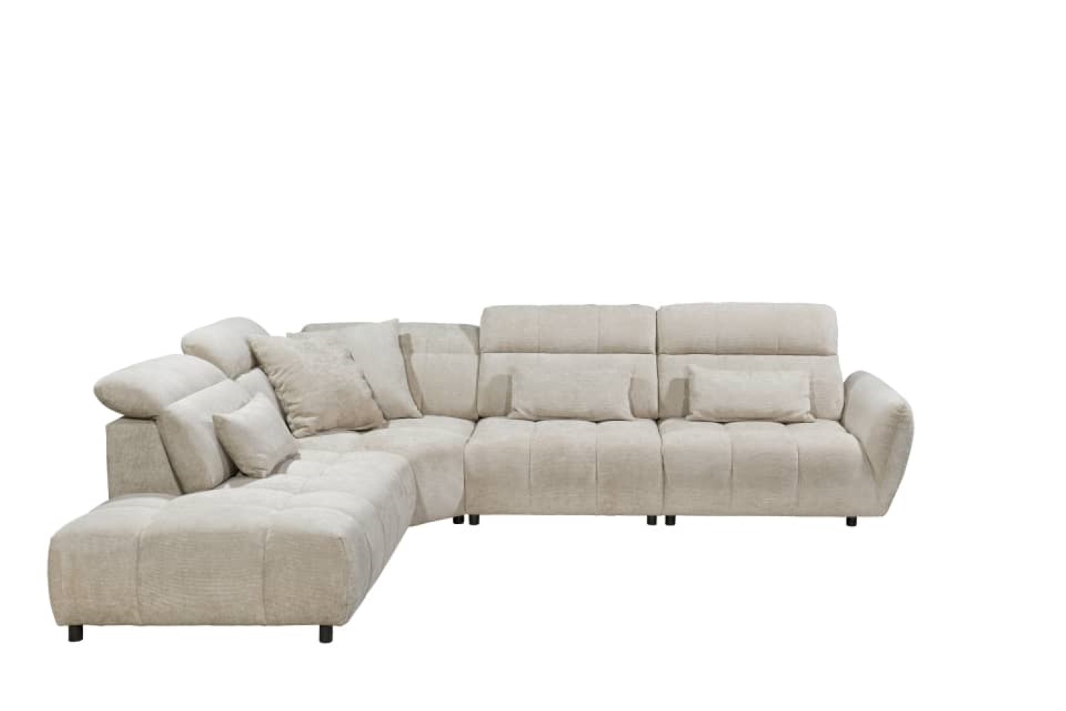 Sofa Franklin von ED Exciting Design – Modernes Sofa mit Mikrofaserbezug, Nosagfederung und 5-fach verstellbaren Kopflehnen Sofa Franklin von ED Exciting Design – Modernes Sofa mit Mikrofaserbezug, Nosagfederung und 5-fach verstellbaren Kopflehnen