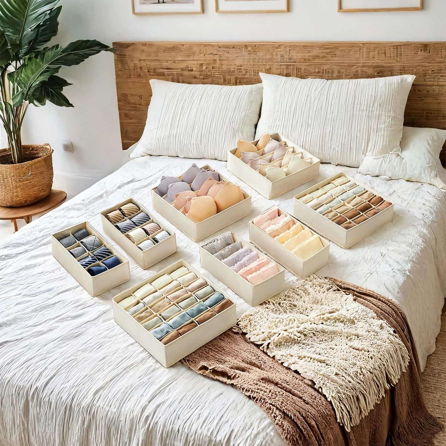 Unterwäsche-Organizer 8er Set