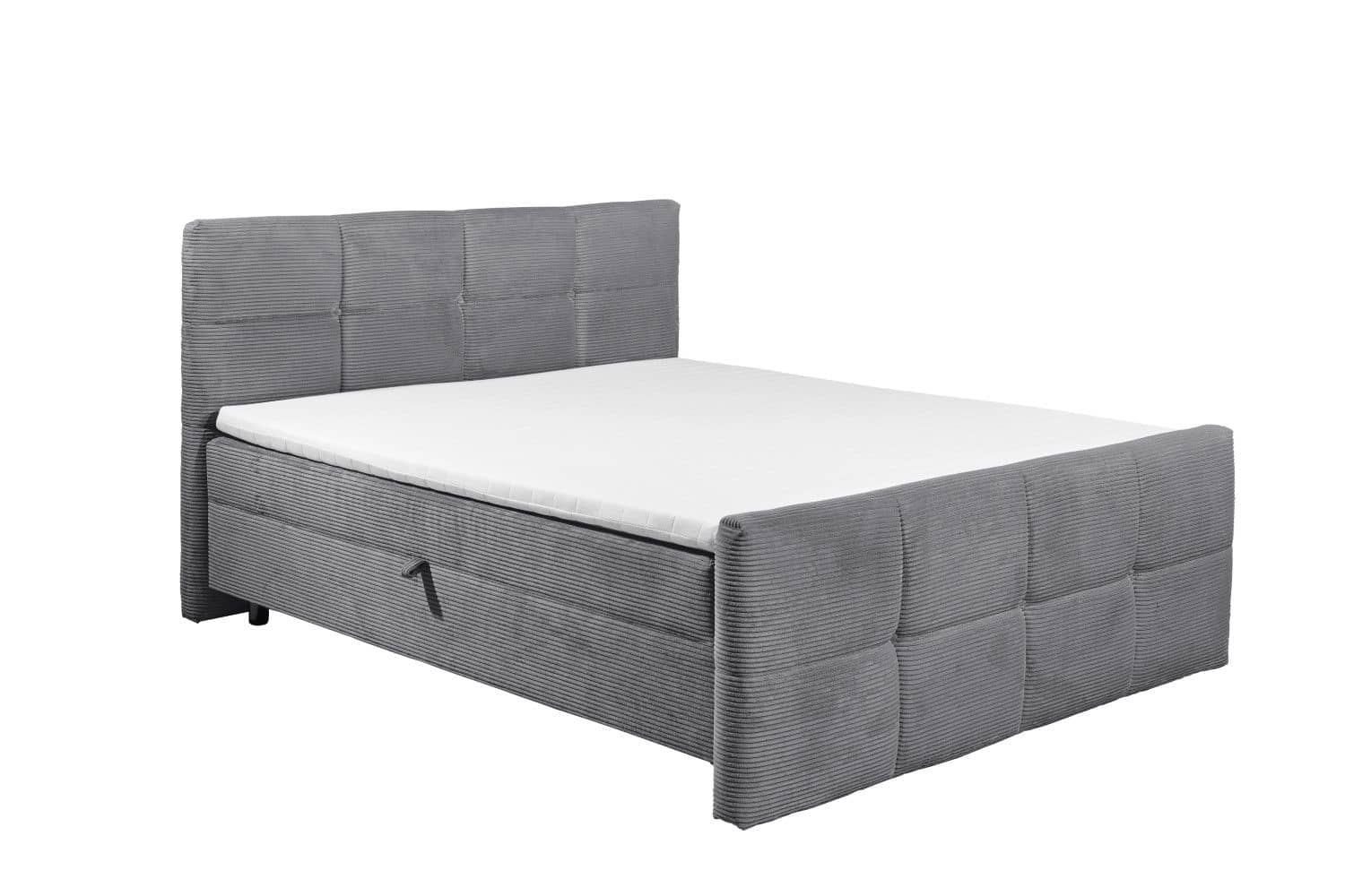 Boxspringbett Tijuana mit Bettkasten Breitcord Boxspringbett Tijuana mit Bettkasten Breitcord