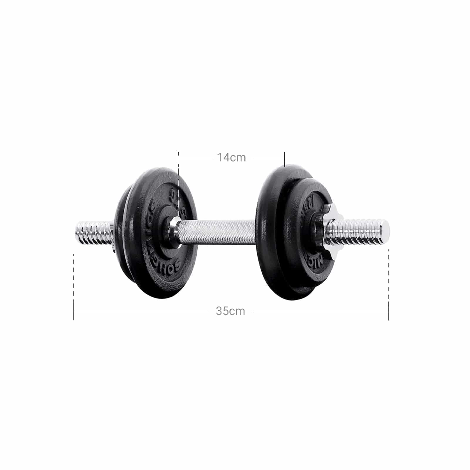Hantelset aus Gusseisen-SYL20LBKV1 Hantelset aus Gusseisen-SYL20LBKV1