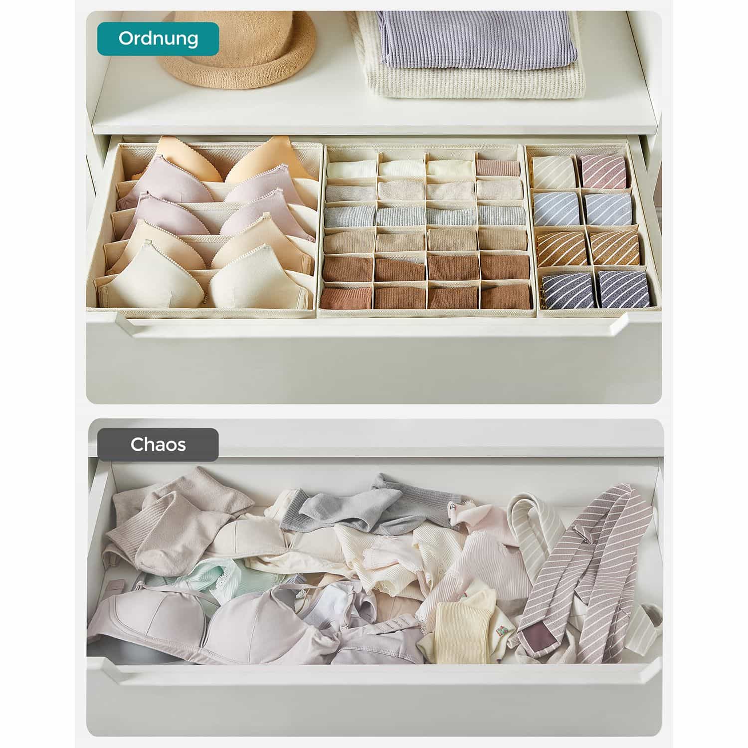 Unterwäsche-Organizer 8er Set-RUS008M01 Unterwäsche-Organizer 8er Set-RUS008M01