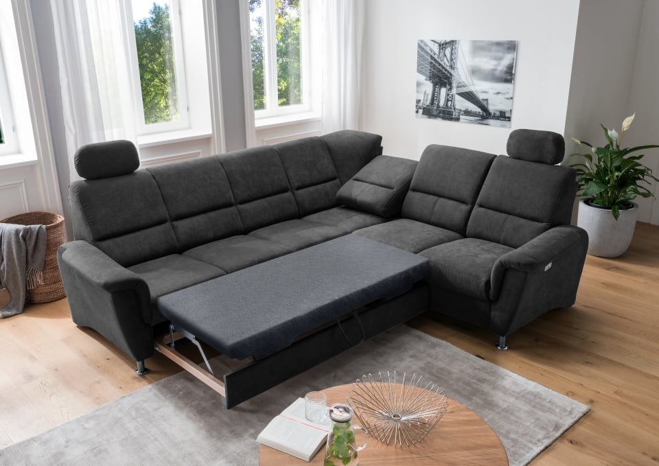 Ecksofa Parole von Benformato: Multifunktionaler Luxus mit Schlaffunktion und Relaxfunktion für Ihr Zuhause Ecksofa Parole von Benformato: Multifunktionaler Luxus mit Schlaffunktion und Relaxfunktion für Ihr Zuhause