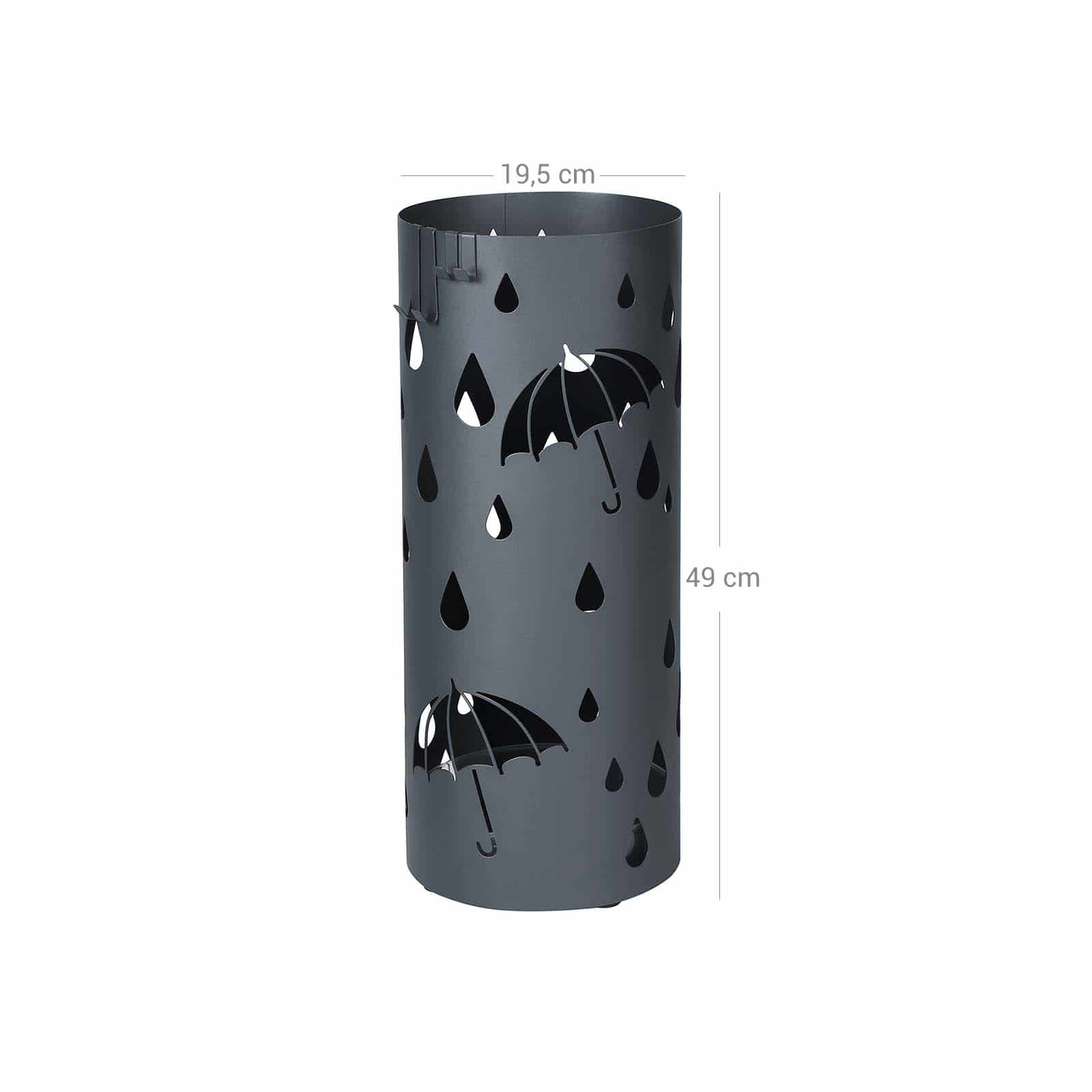 Reizender Schirmständer Anthrazit-LUC23AG Reizender Schirmständer Anthrazit-LUC23AG