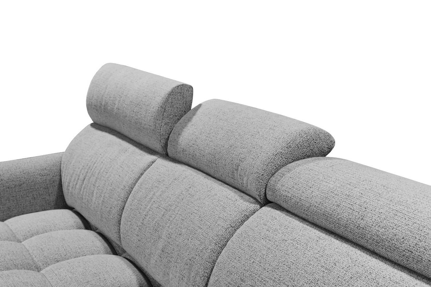 ED Exciting Design Ecksofa Malinda mit elektrischer Sitztiefe