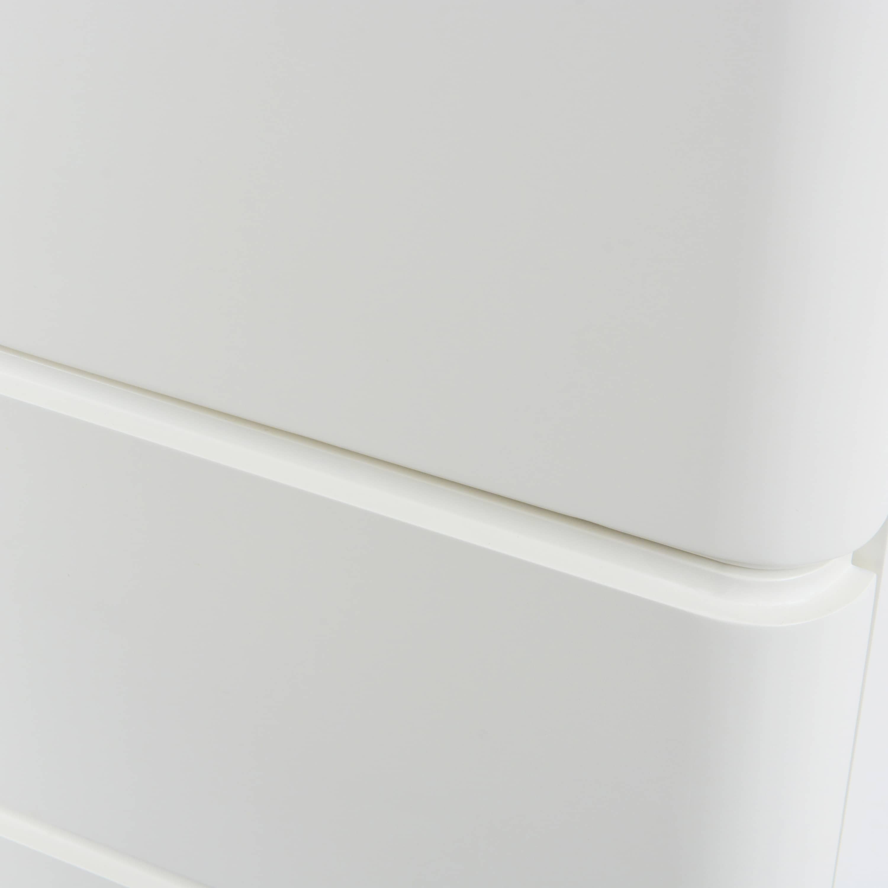 Ausziehkommode Madison 610 Weiß / Naturell