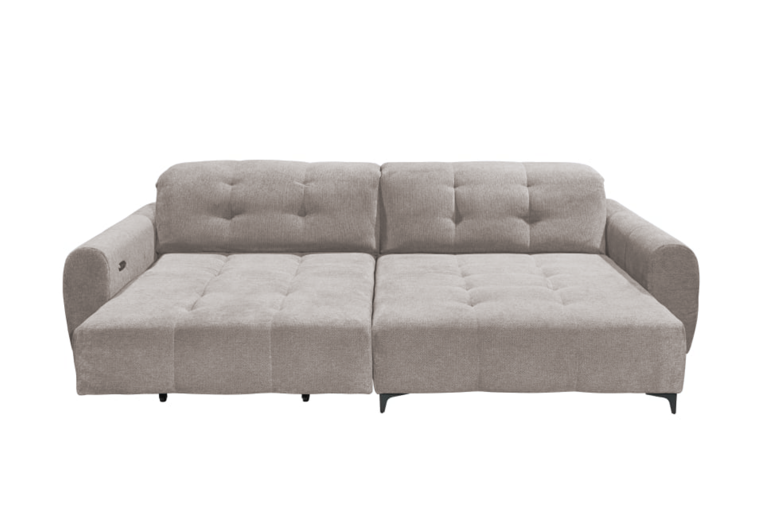XXL Cosyseat Nassau – taupe – Das Ecksofa mit Elektrofunktion und Loveseat-Komfort