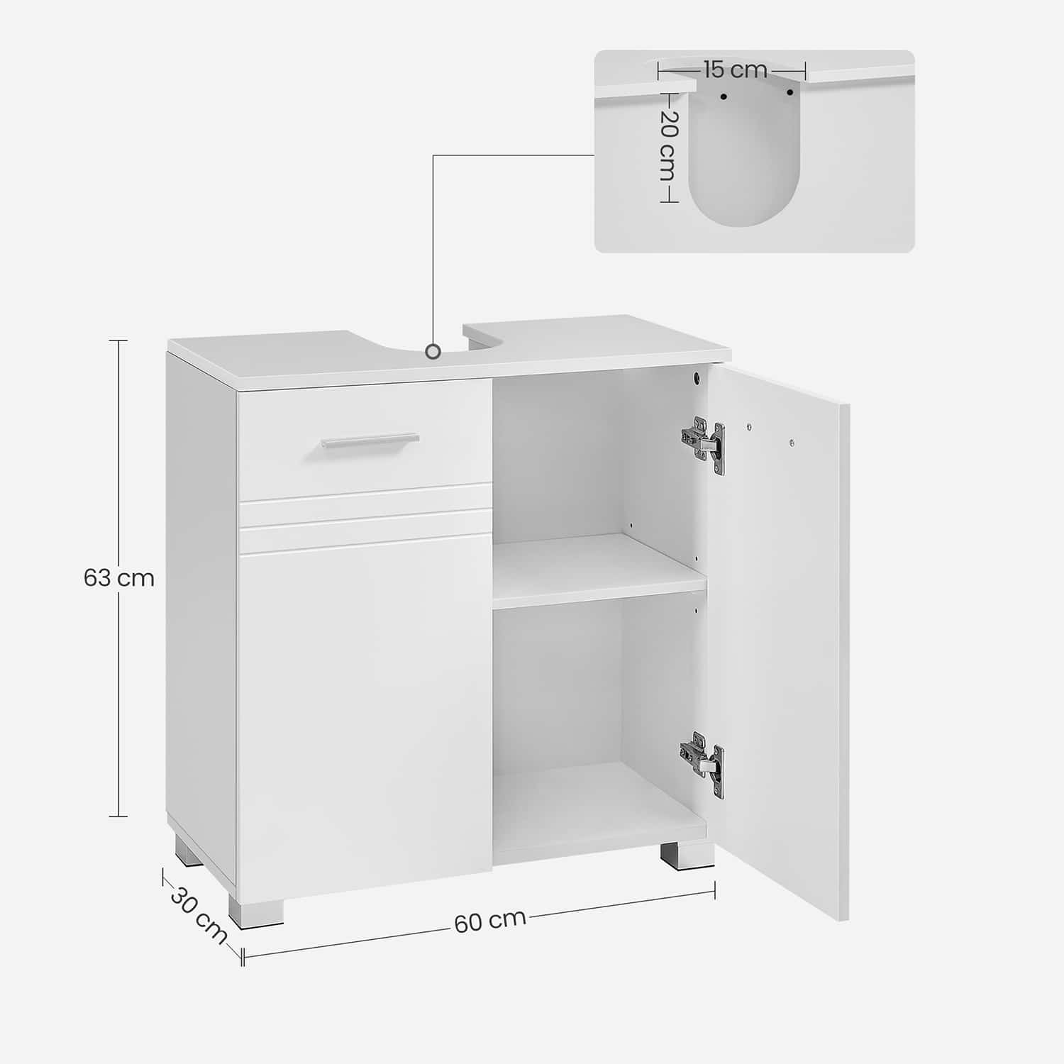 BBK112W01-7Kk4bNZRHkrKIn Waschbeckenunterschrank mit Füßen