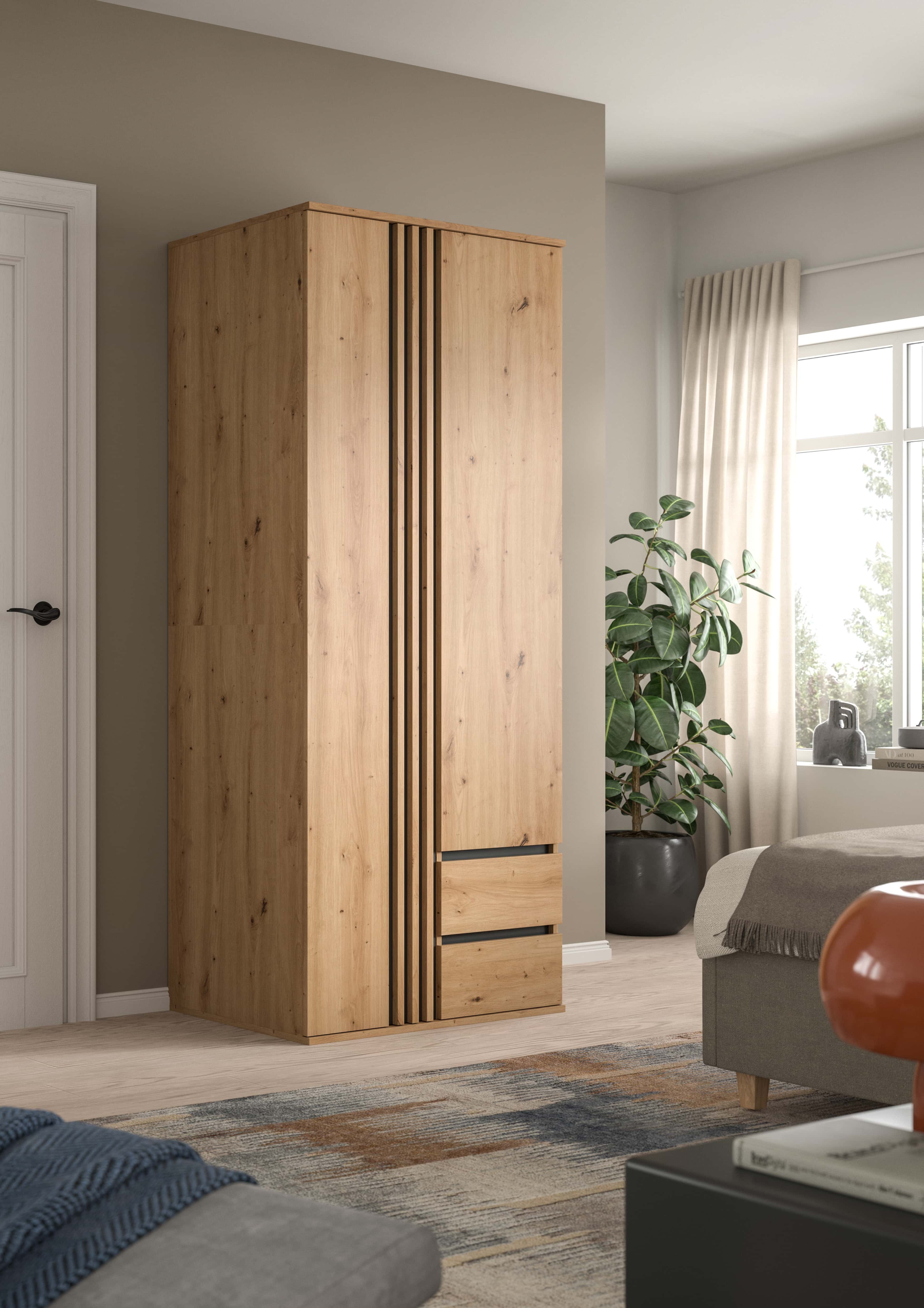 Tofta Kleiderschrank 2-türig Tofta Kleiderschrank 2-türig