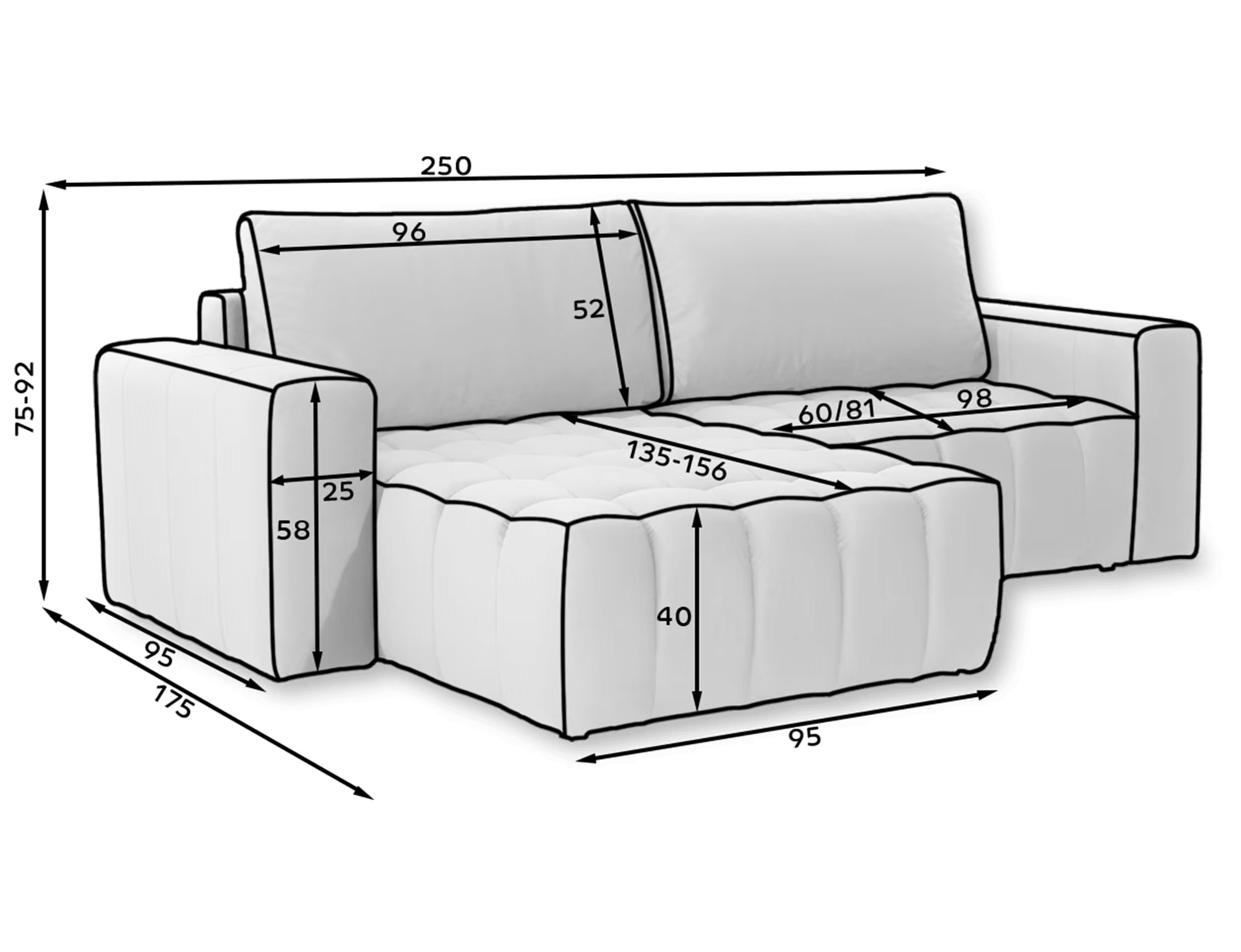 Bonett Ecksofa mit Schlaffunktion - Modernes Design und unvergleichlicher Komfort für Ihr Wohnzimmer