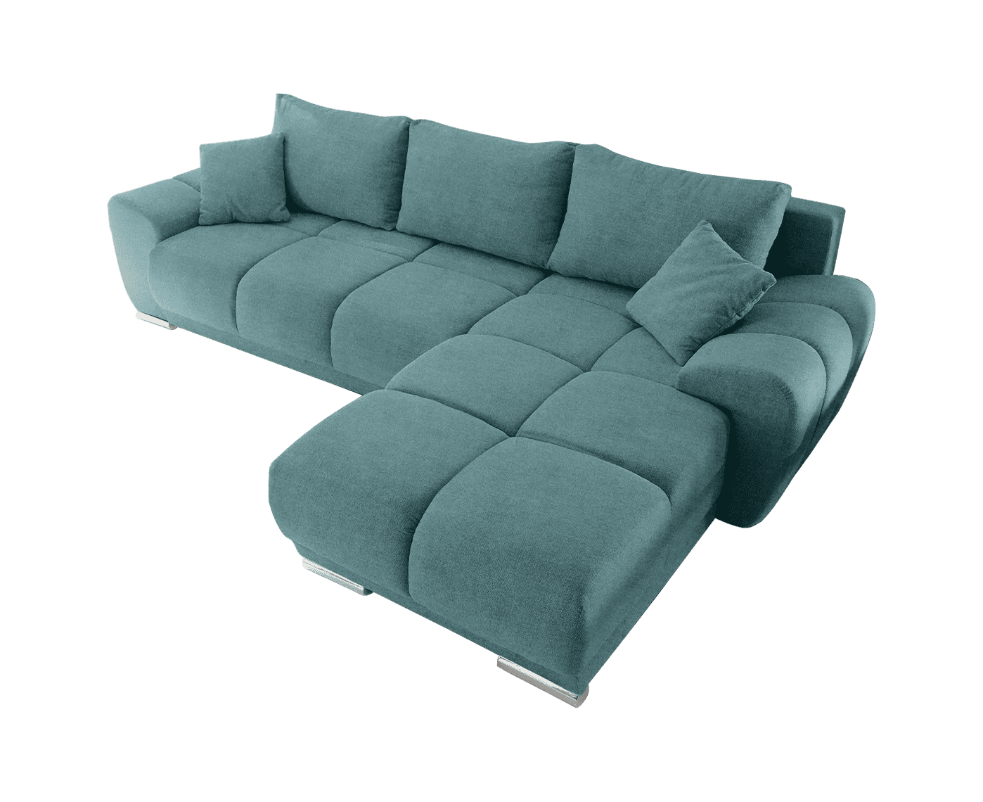 Ed Exciting Design Sofa Anton mit Schlaffunktion & Bettkasten in verschiedenen Farben erhältlich Luxus-Webstoff Flachgewebe beidseitig montierbar Ed Exciting Design Sofa Anton mit Schlaffunktion & Bettkasten in verschiedenen Farben erhältlich Luxus-Webstoff Flachgewebe beidseitig montierbar